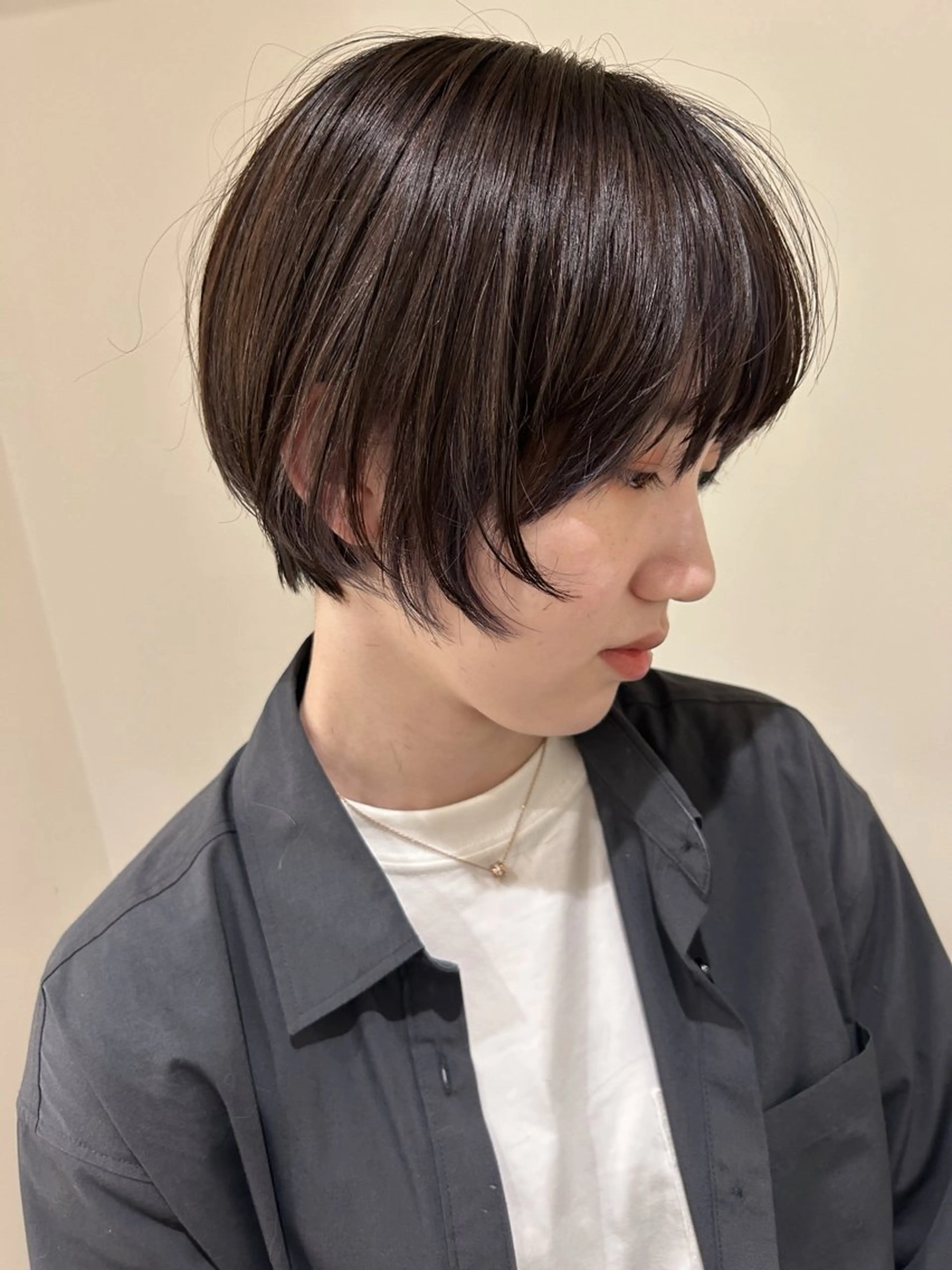 ショート 💛🤍U too e’s 鎌倉🧸のヘアスタイル
