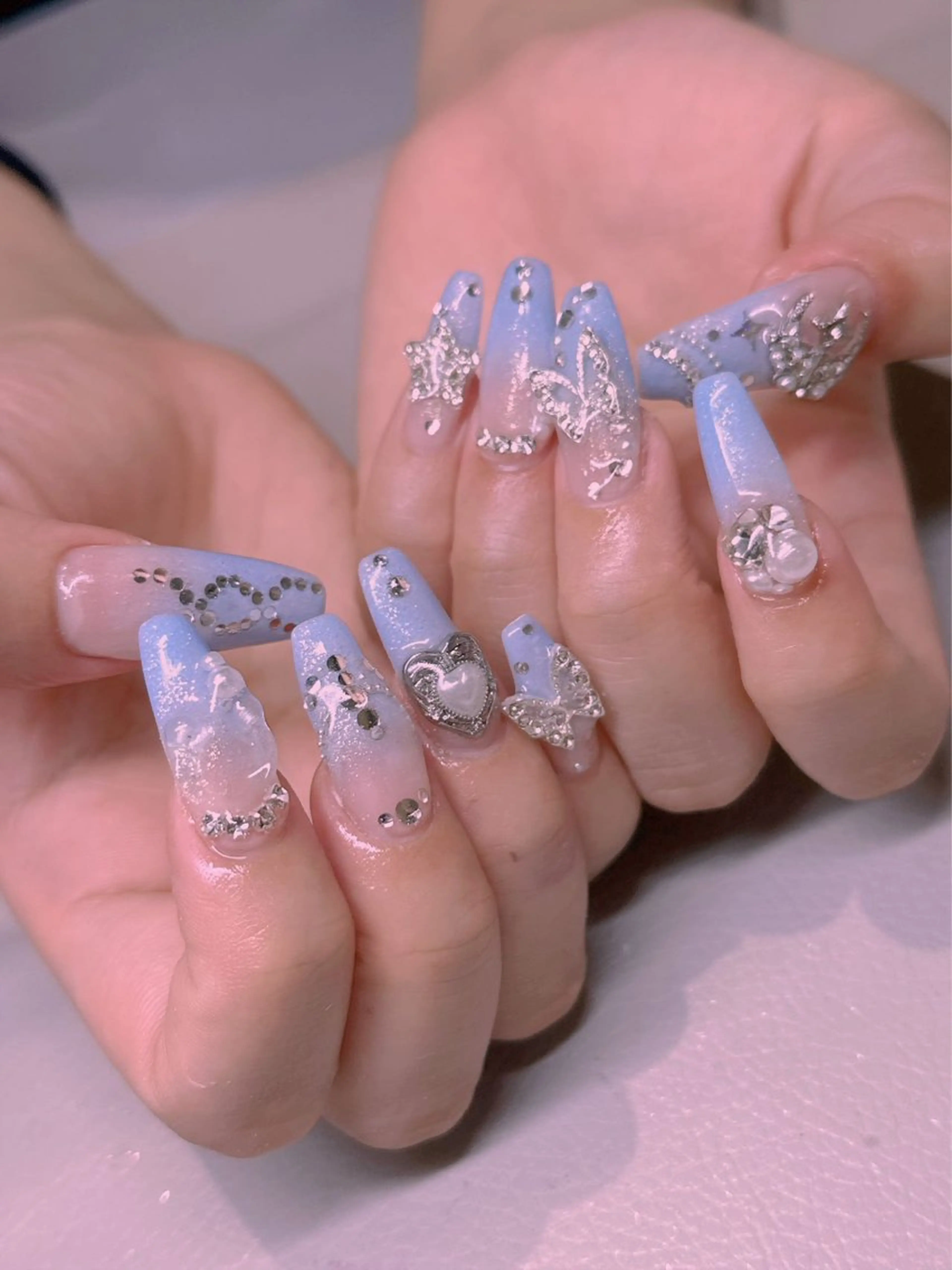 ネイル 長さだし専門店 M2　rikaのネイルデザイン