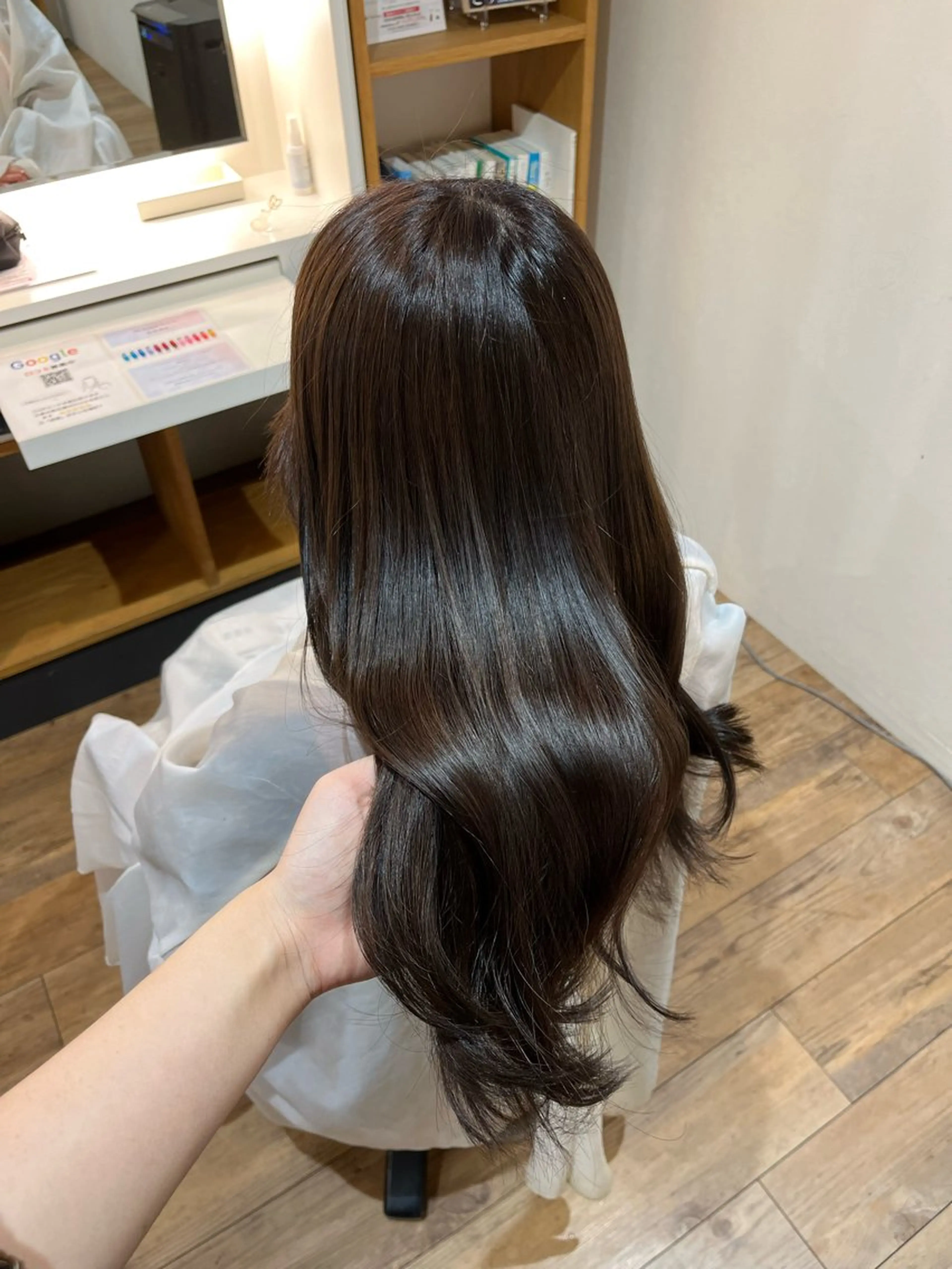 ロング 日置 はる菜のヘアスタイル