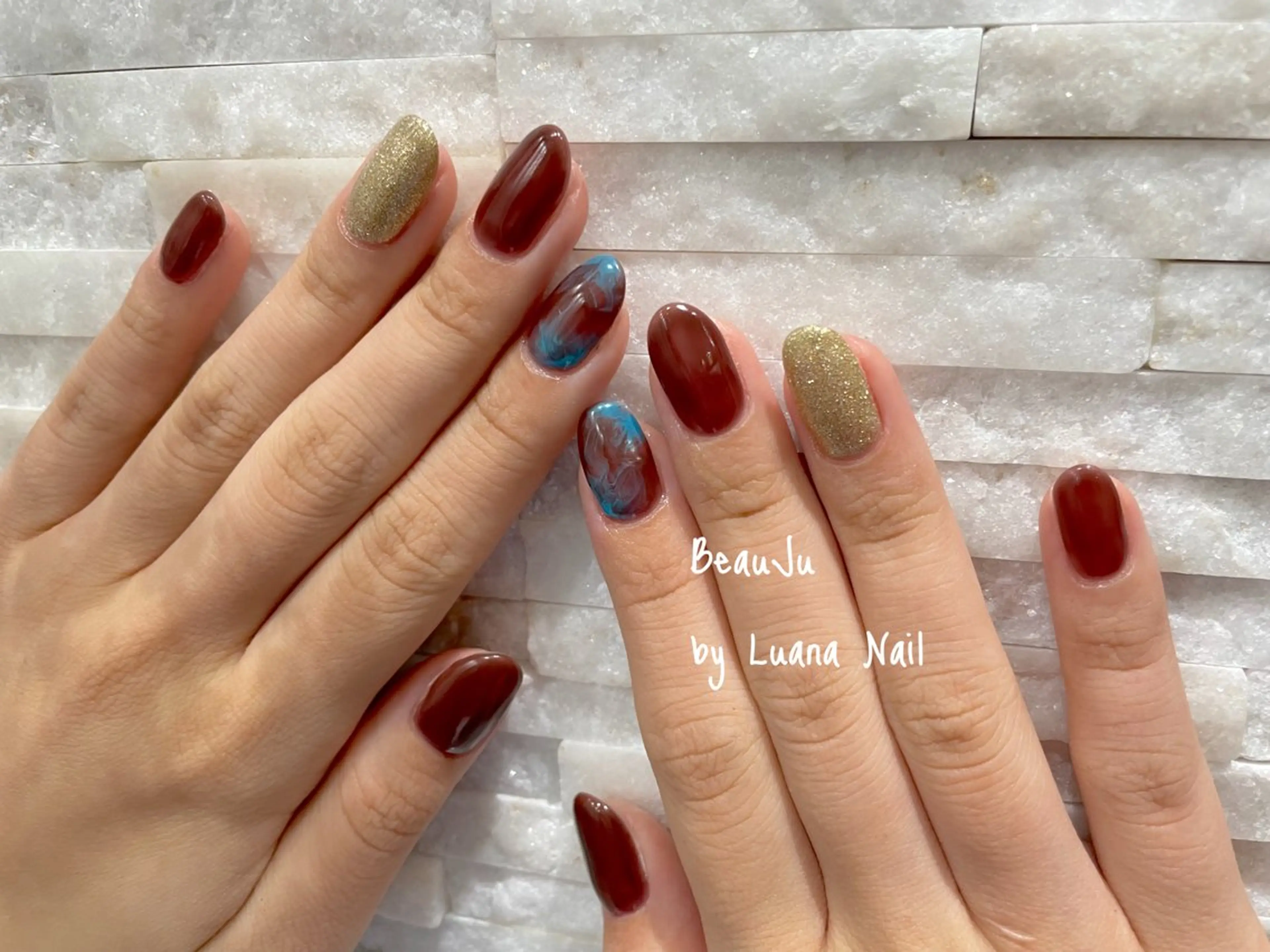 ネイル ハンドネイル BeauJu by Luana Nailのネイルデザイン