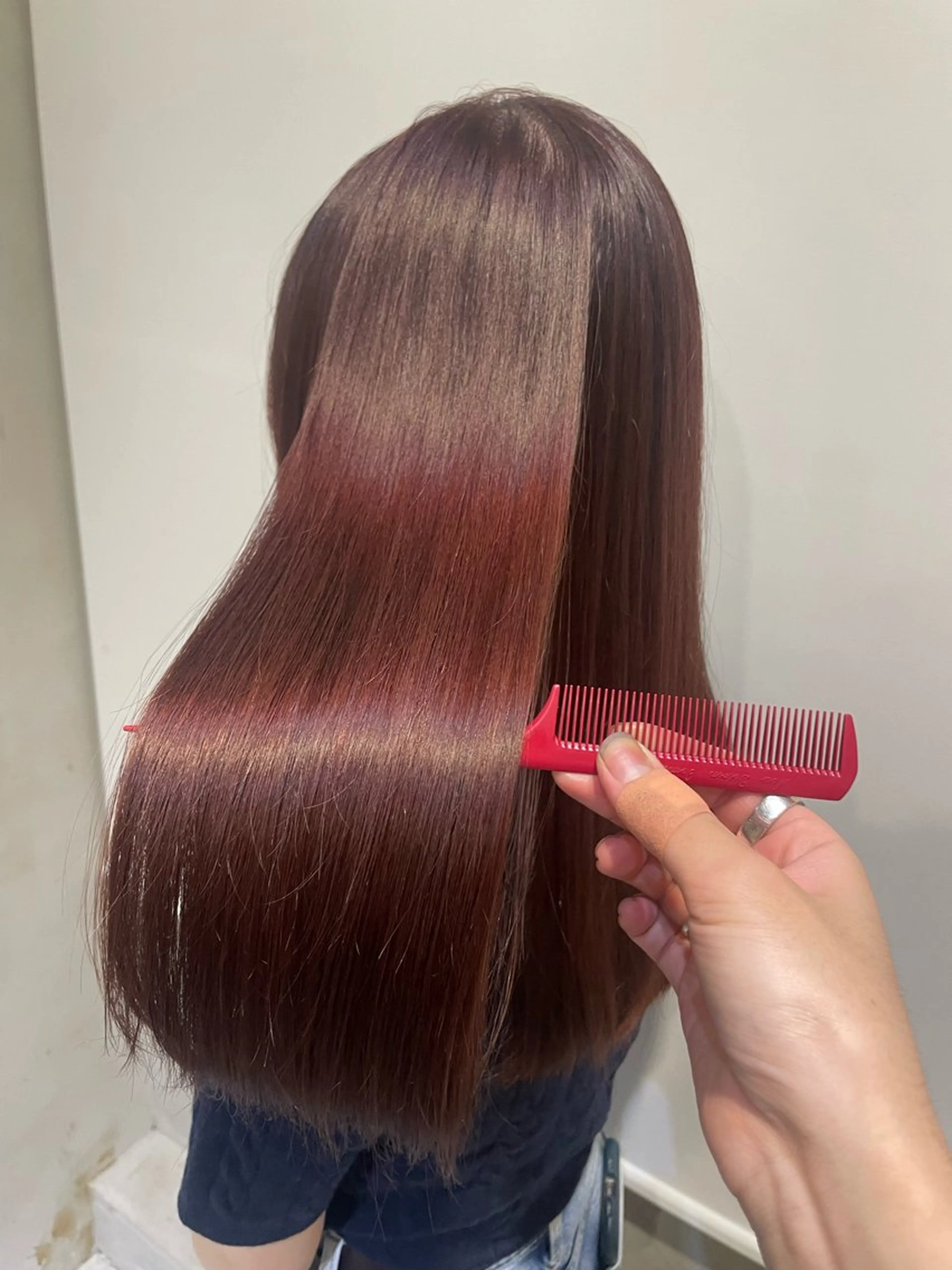 セミロング カラー ヘアアレンジ ヘアカラー トリートメント ヘアセット 🌿透明感/レイヤー 🌿TATSUKIのヘアスタイル