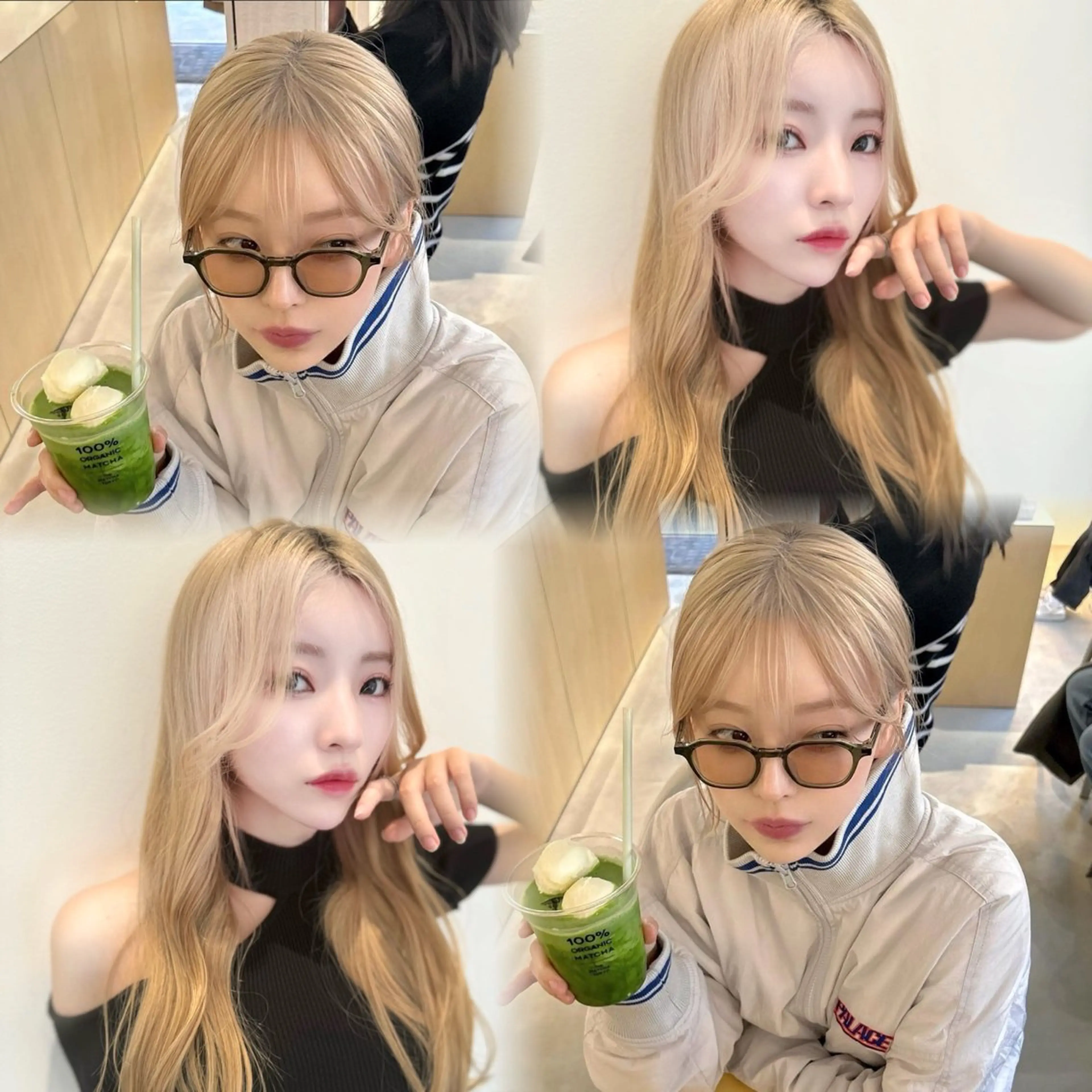 ロング カラー ヘアカラー 韓国風ハッシュカット 似合わせレイヤー池袋のヘアスタイル