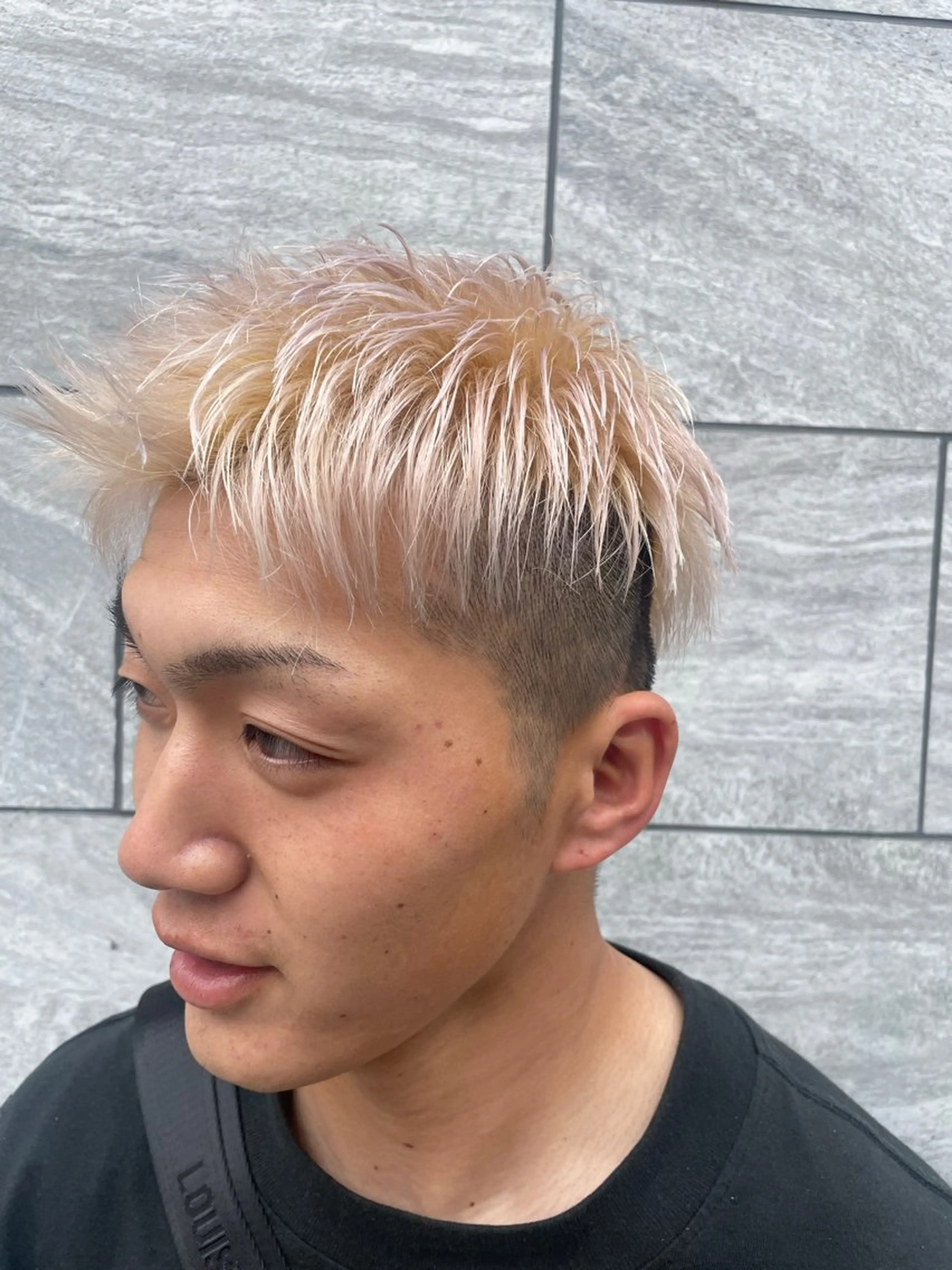 ミディアム カット ヘアカラー メンズパーマ/カット / 古川　諒のヘアスタイル