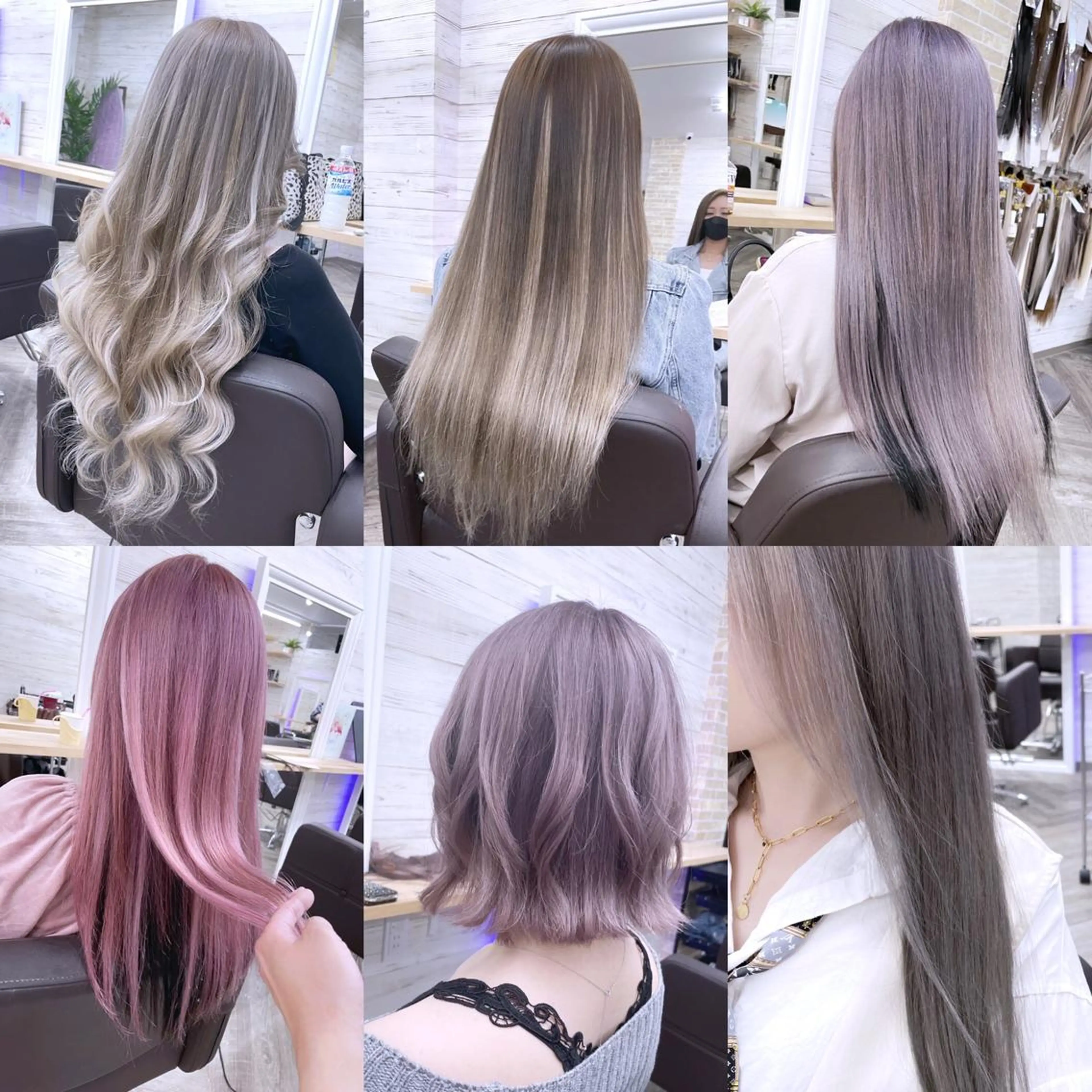 カラー ヘアカラー エクステ 北沢 隆のヘアスタイル