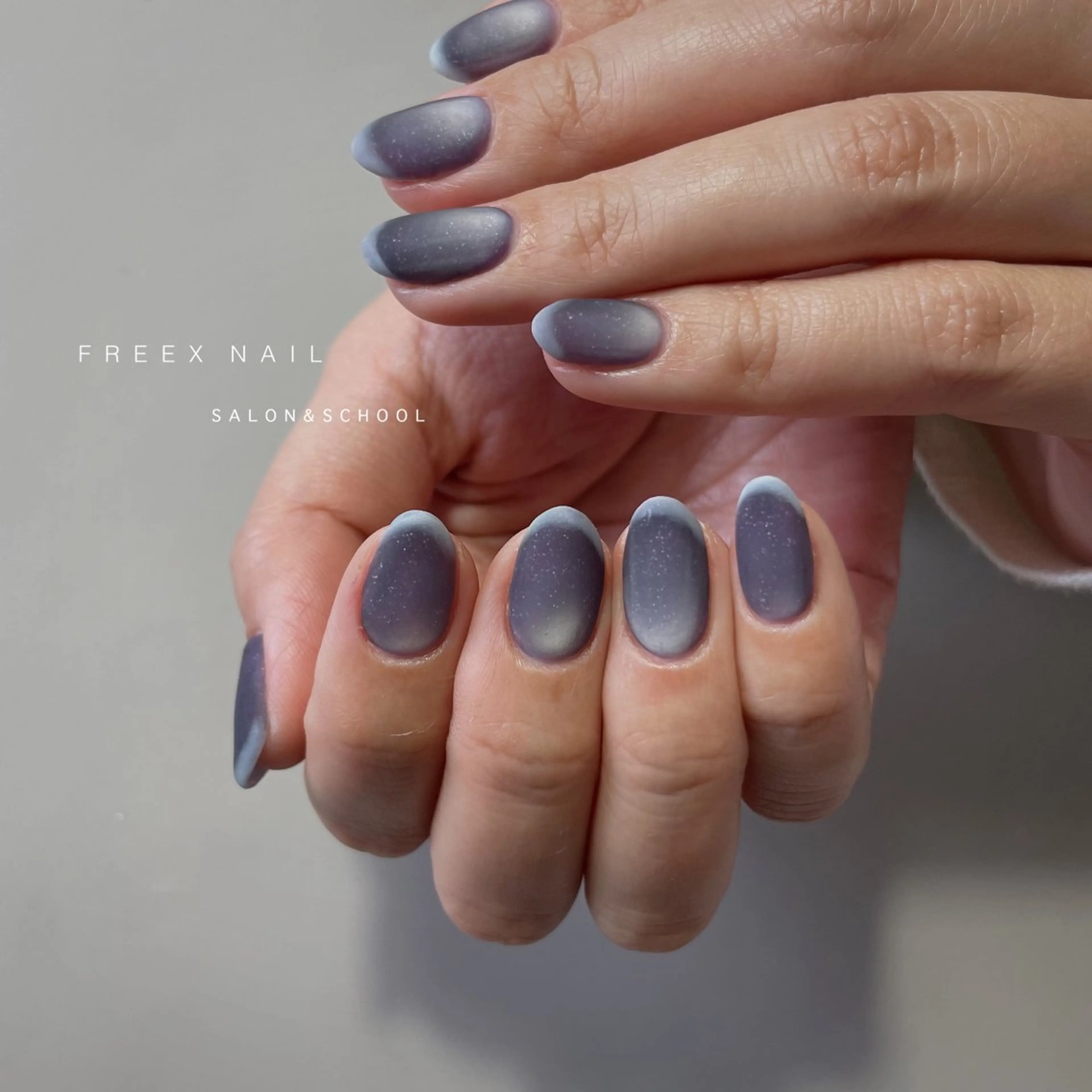 ネイル マットネイル ハンドネイル ハンドケア freex nail /ニュアンス/個性派のネイルデザイン