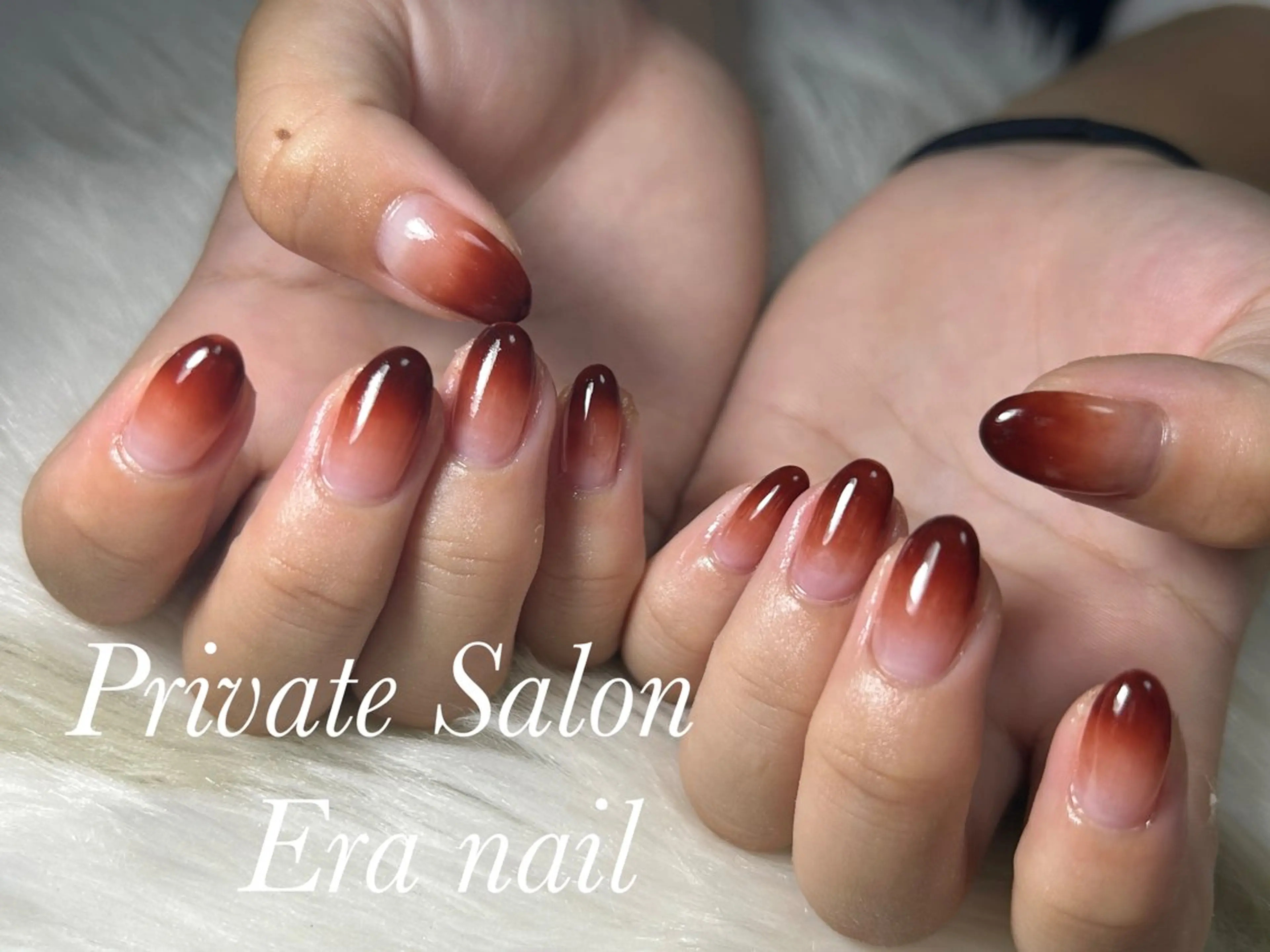 ネイル グラデーション ハンドネイル Era nailのネイルデザイン