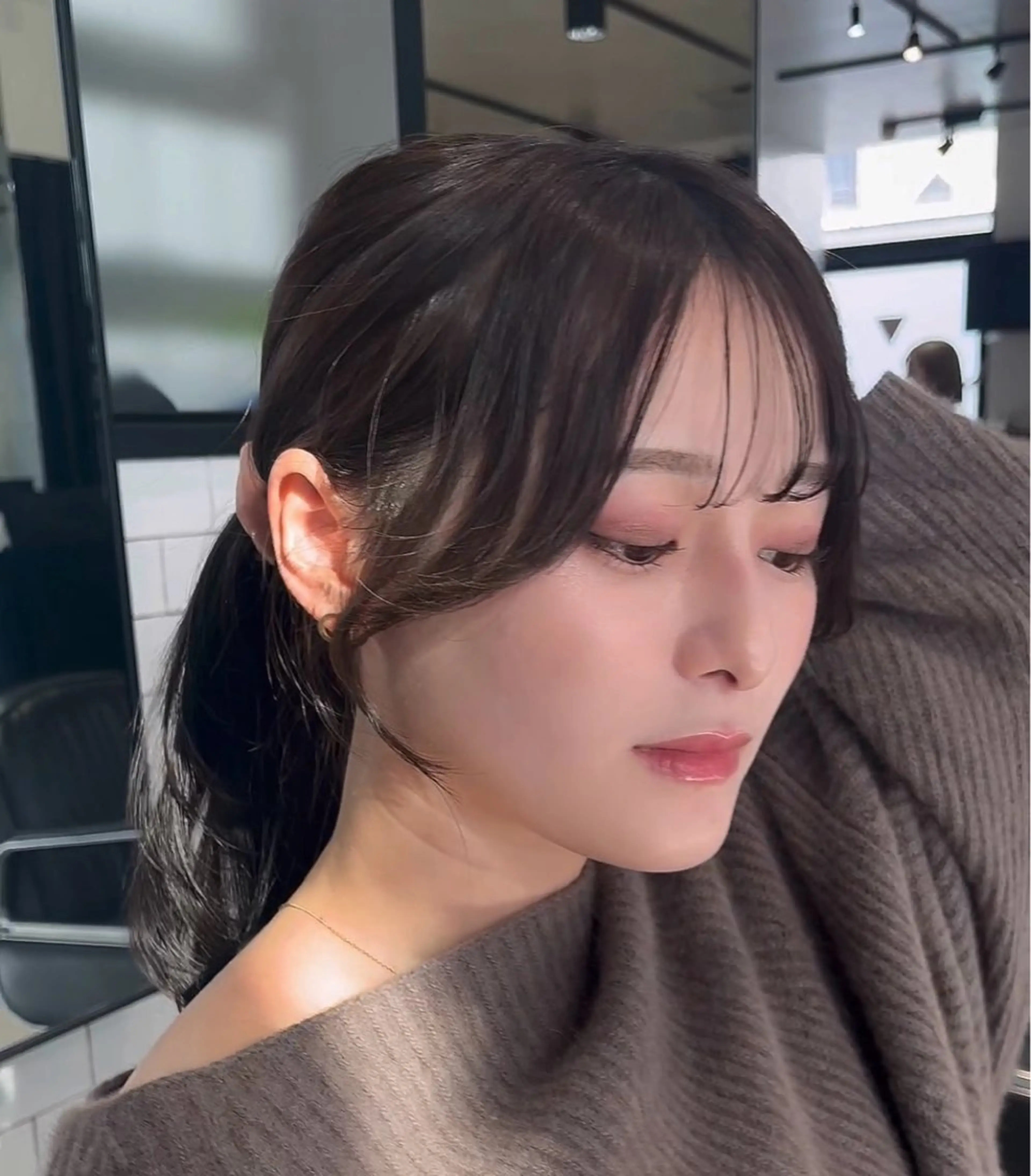 セミロング カラー 🌫️大人韓国ヘア 🌫️naoyaのヘアスタイル