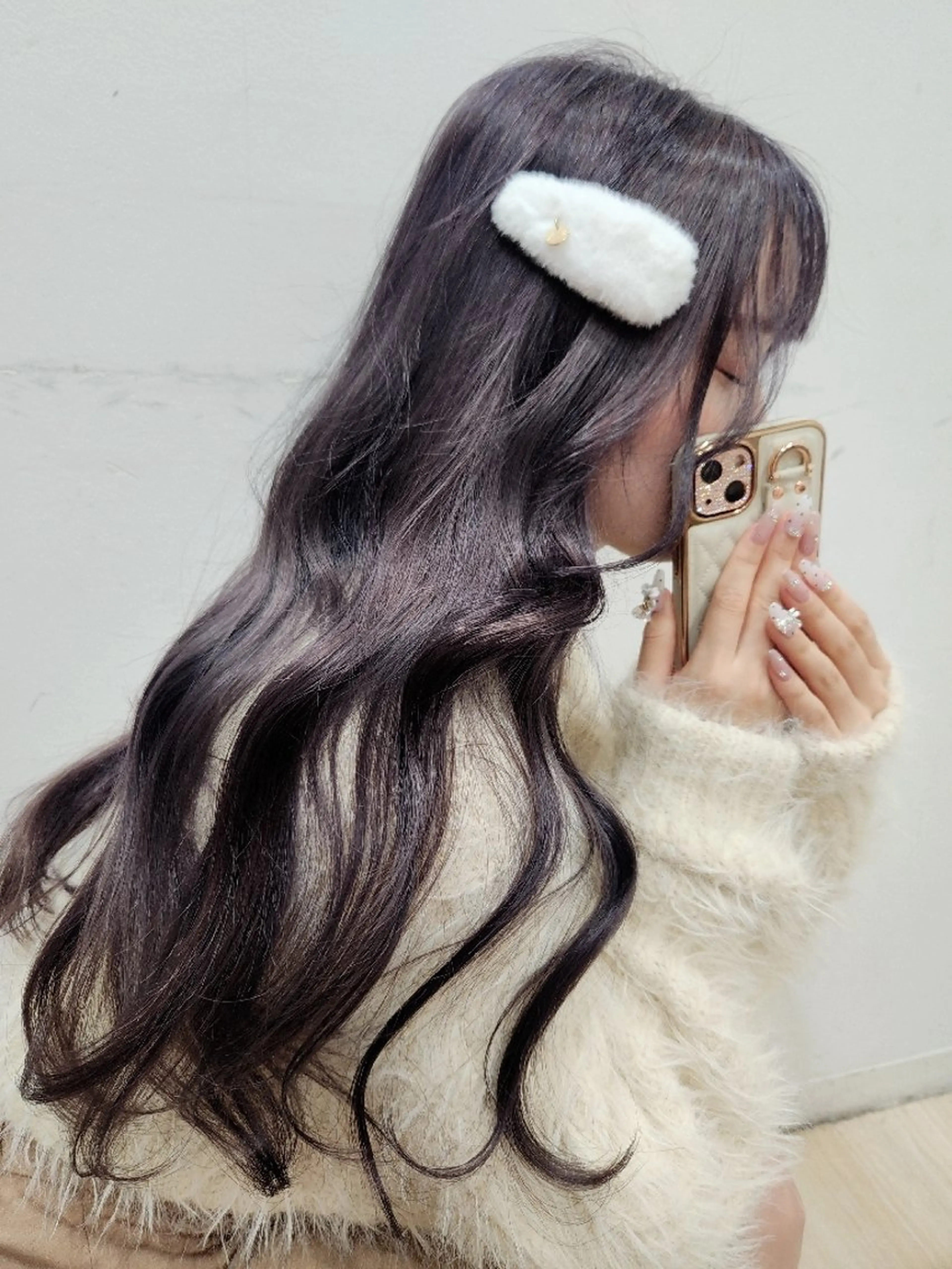 ロング ヘアアレンジ カラー Nanako。/韓国 ハッシュカットのヘアスタイル