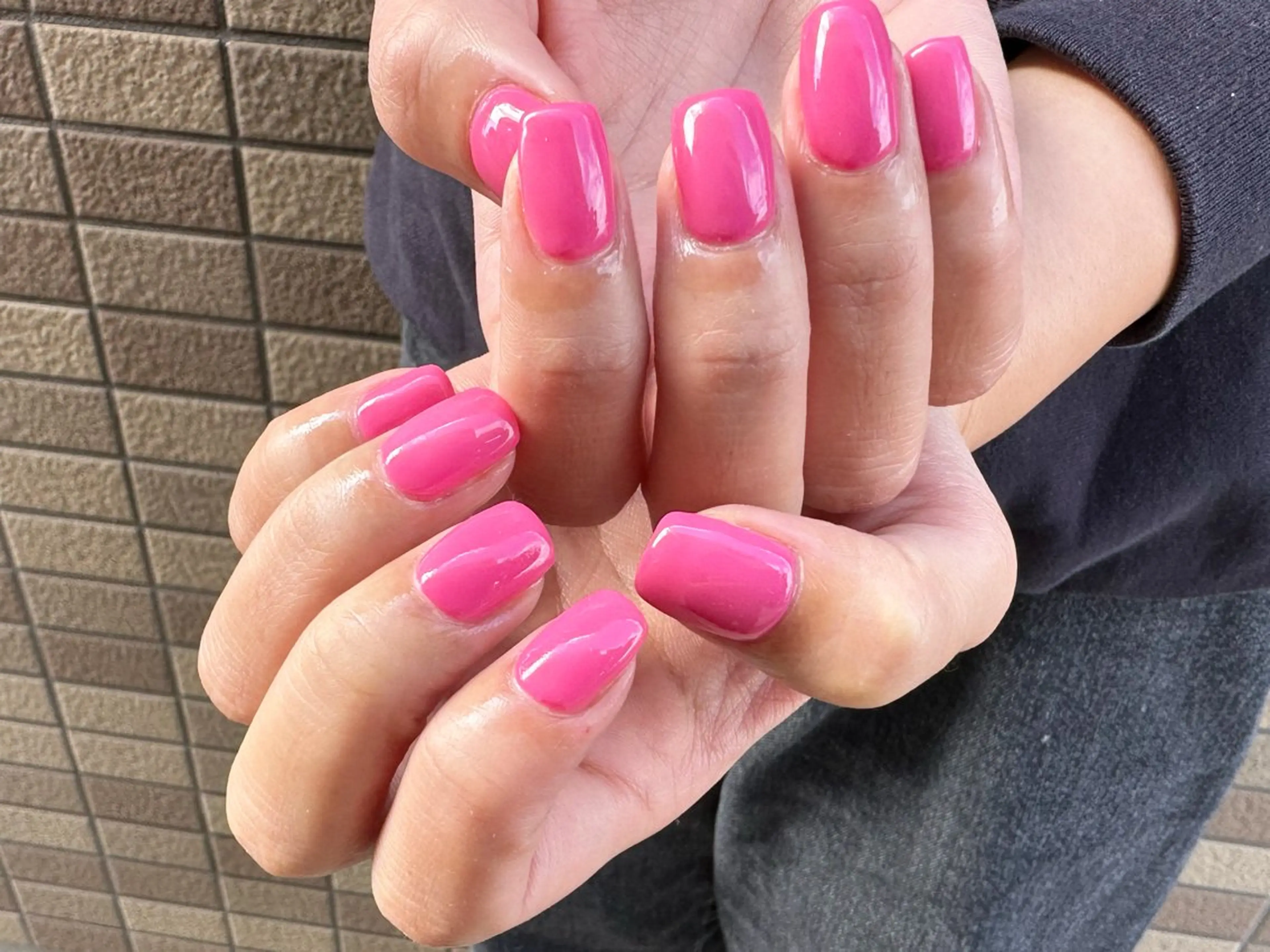 ネイル ワンカラーネイル bibiwoo Ayakoのネイルデザイン