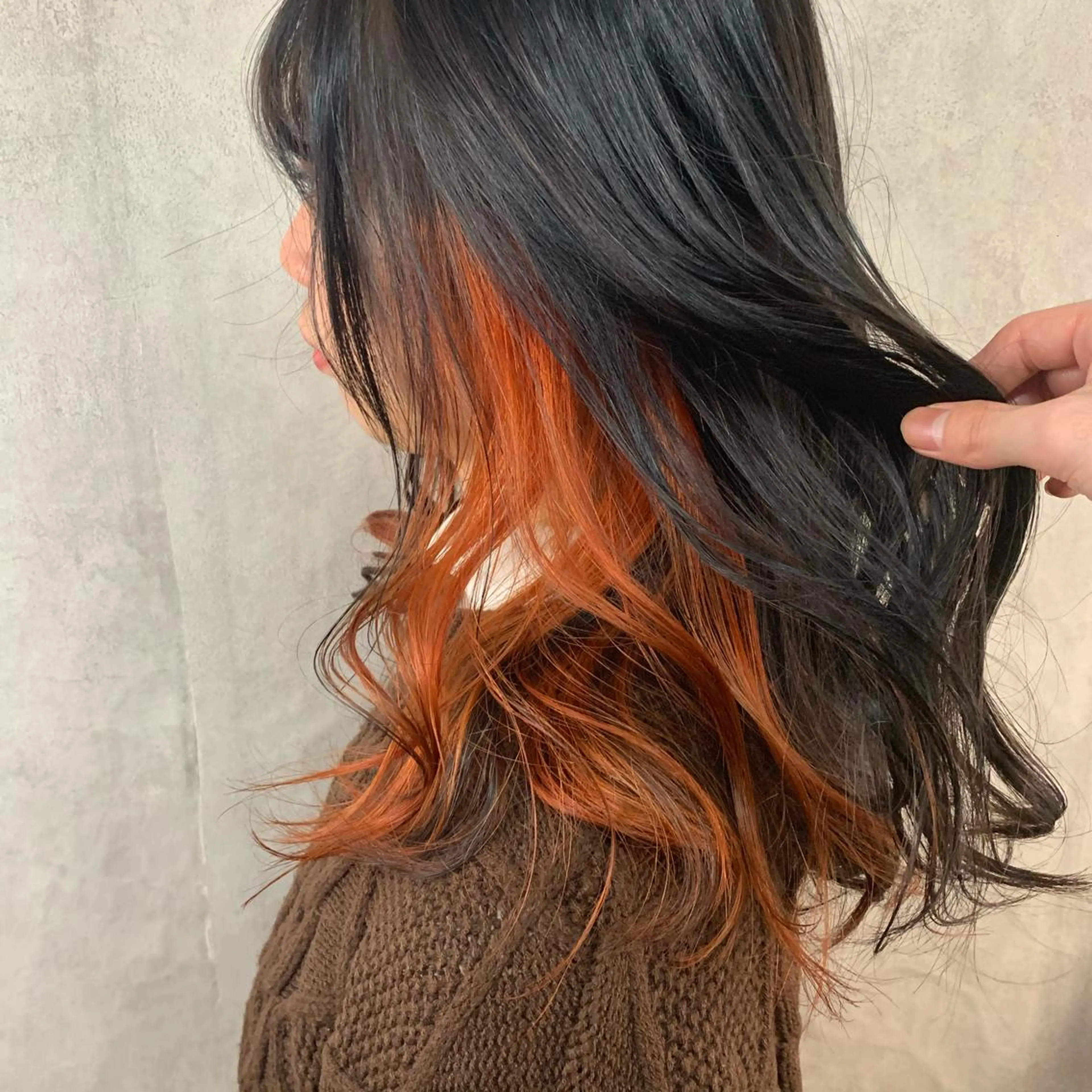 ロング カラー ともや 髪質改善縮毛矯正のヘアスタイル
