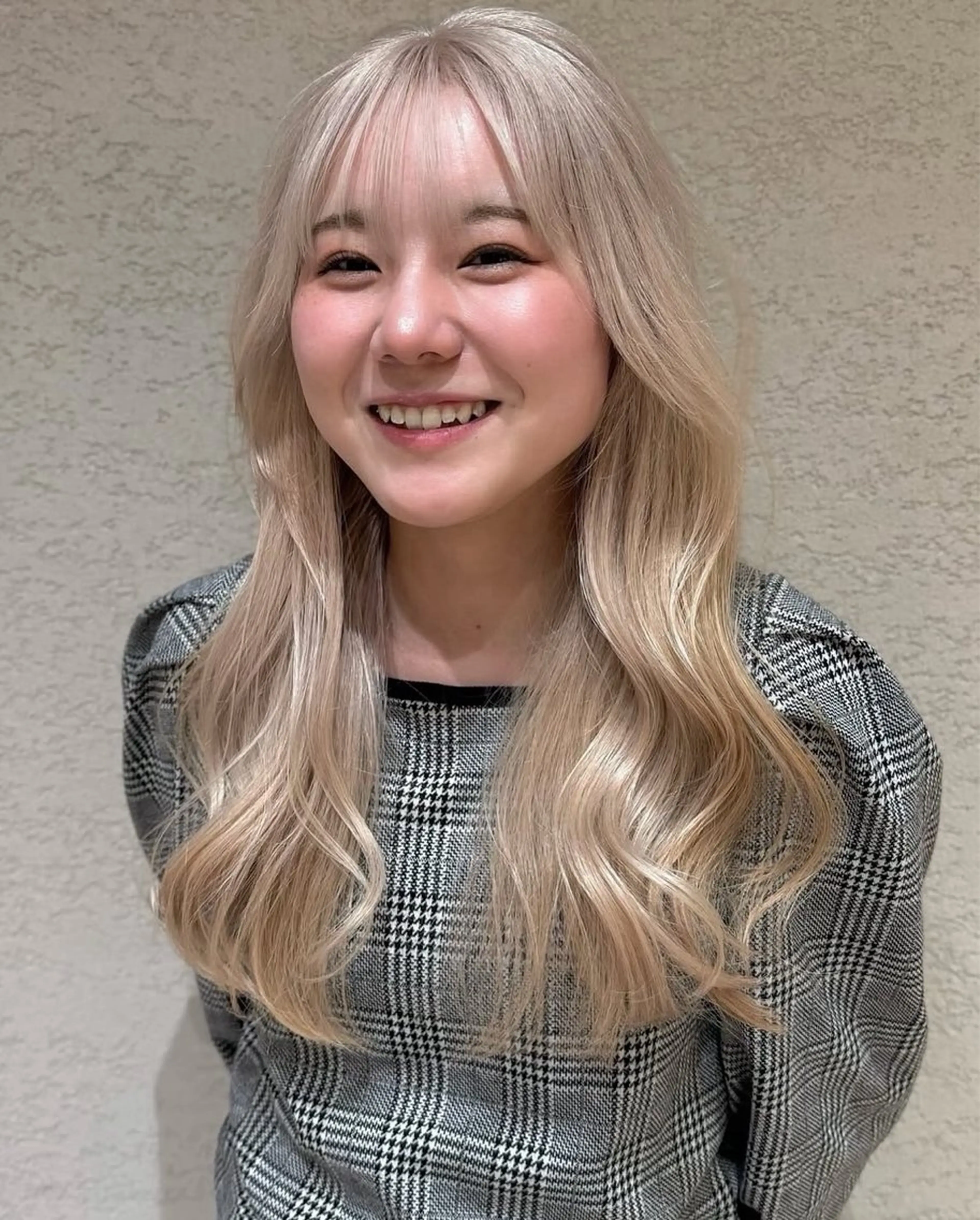 ロング ヘアカラー 縮毛矯正/透明感/ 松葉 晃明のヘアスタイル