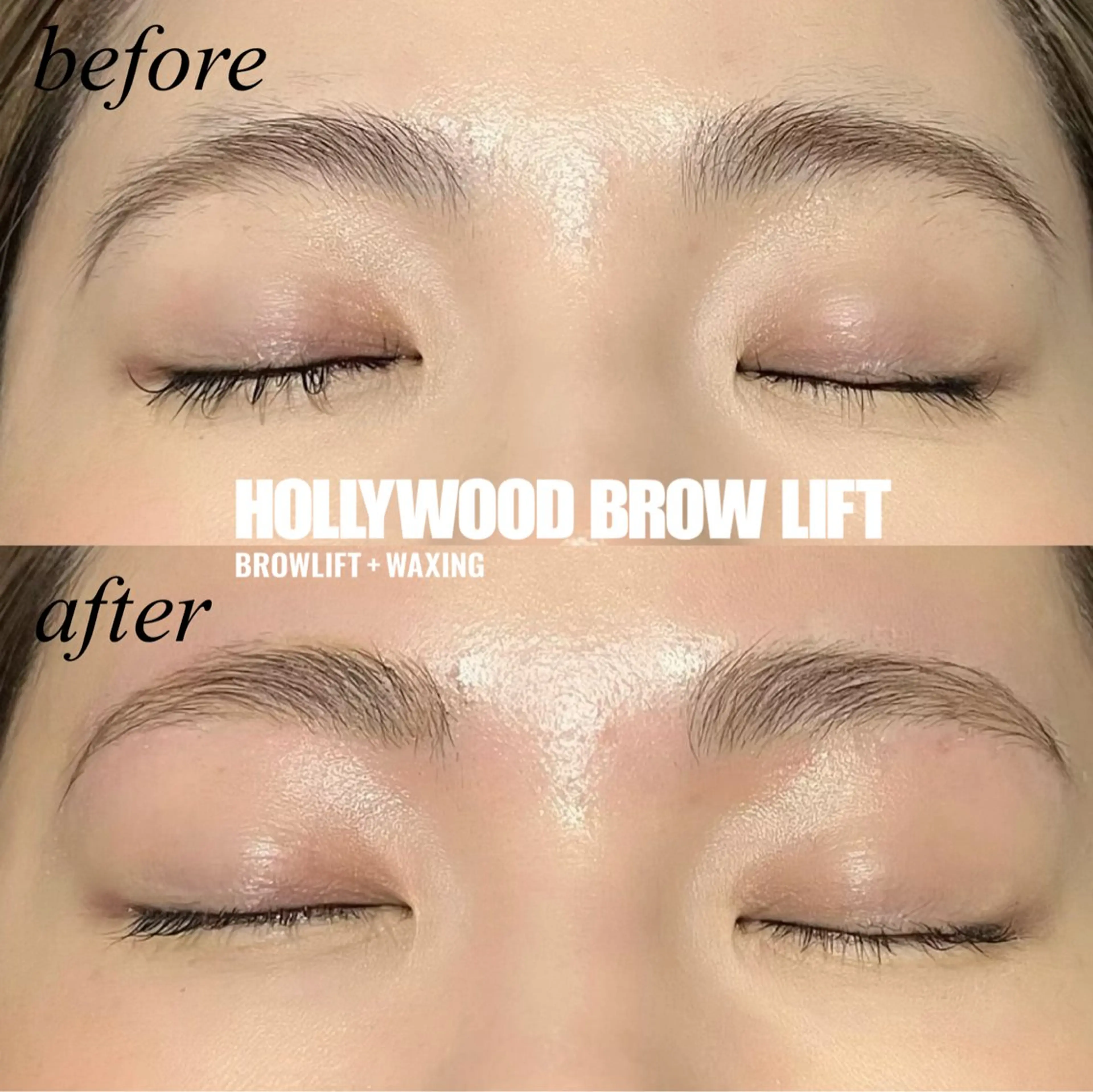 【次世代アイブロウ】ハリウッドブロウリフト＋WAX脱毛¥5980の写真