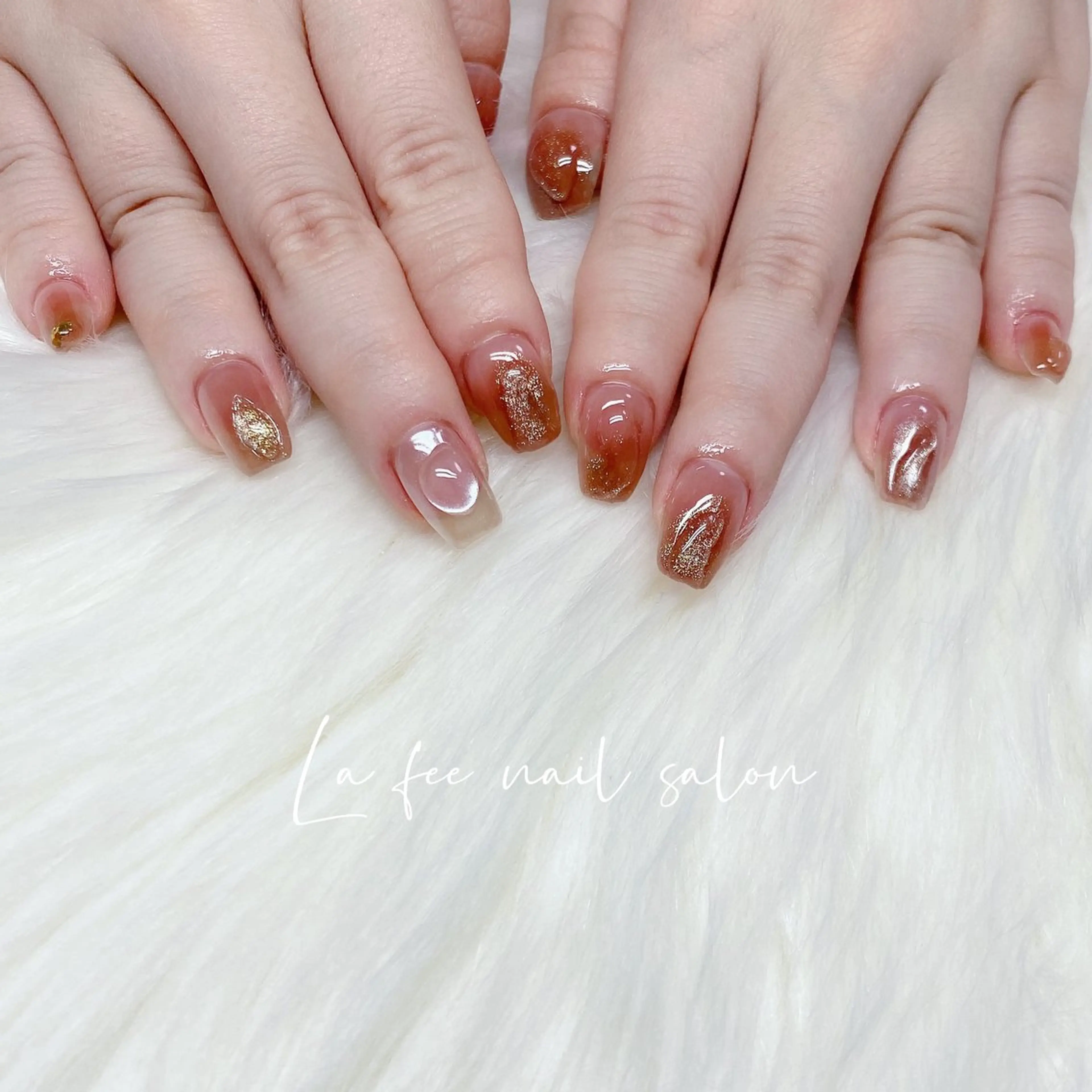 ネイル ハンドネイル ハンドケア La feeのネイルデザイン