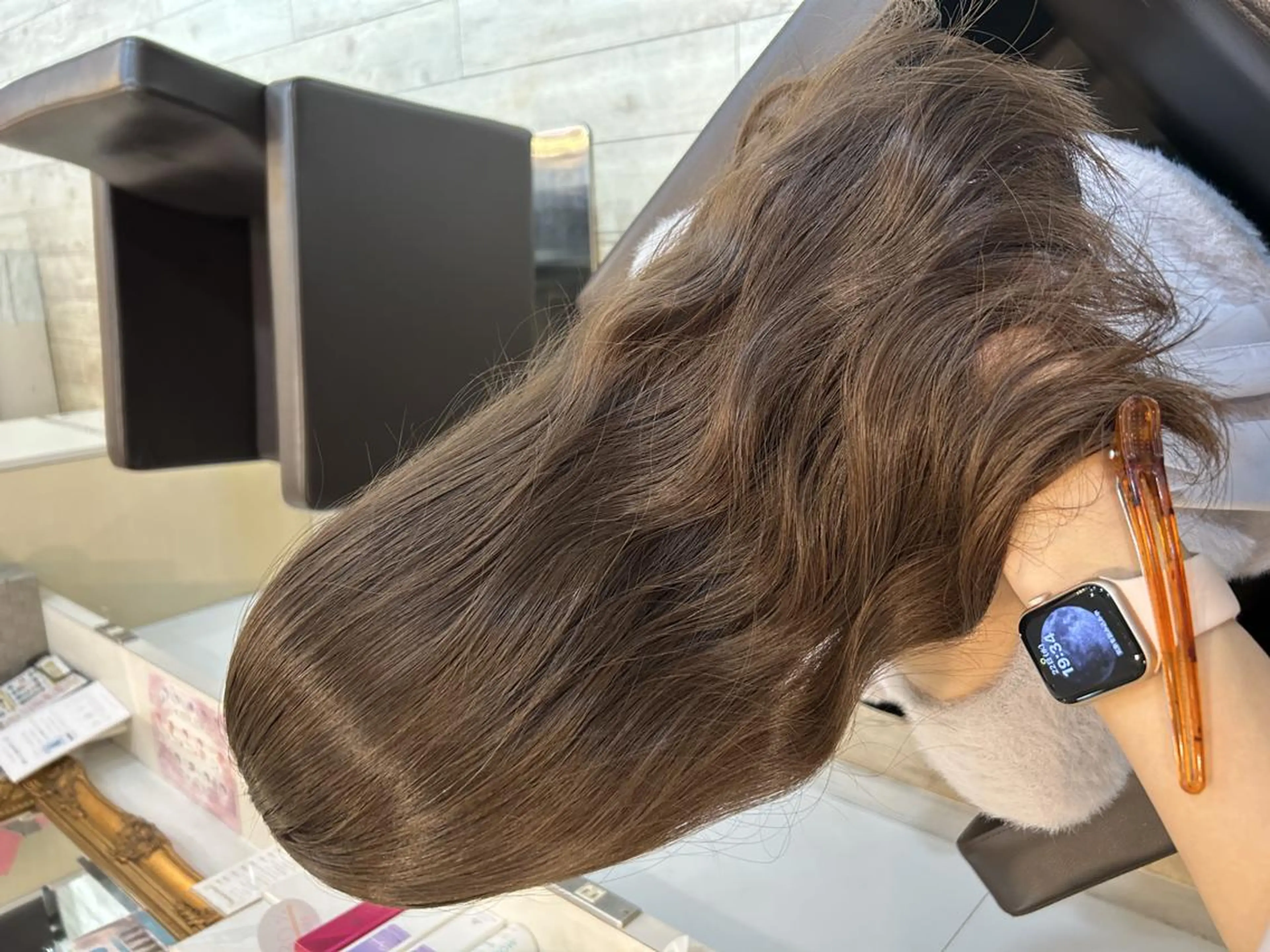 ロング カラー ヘアアレンジ トリートメント ヘアセット 🦄🫧‪透明感 絹髪特化🫧🍓のヘアスタイル