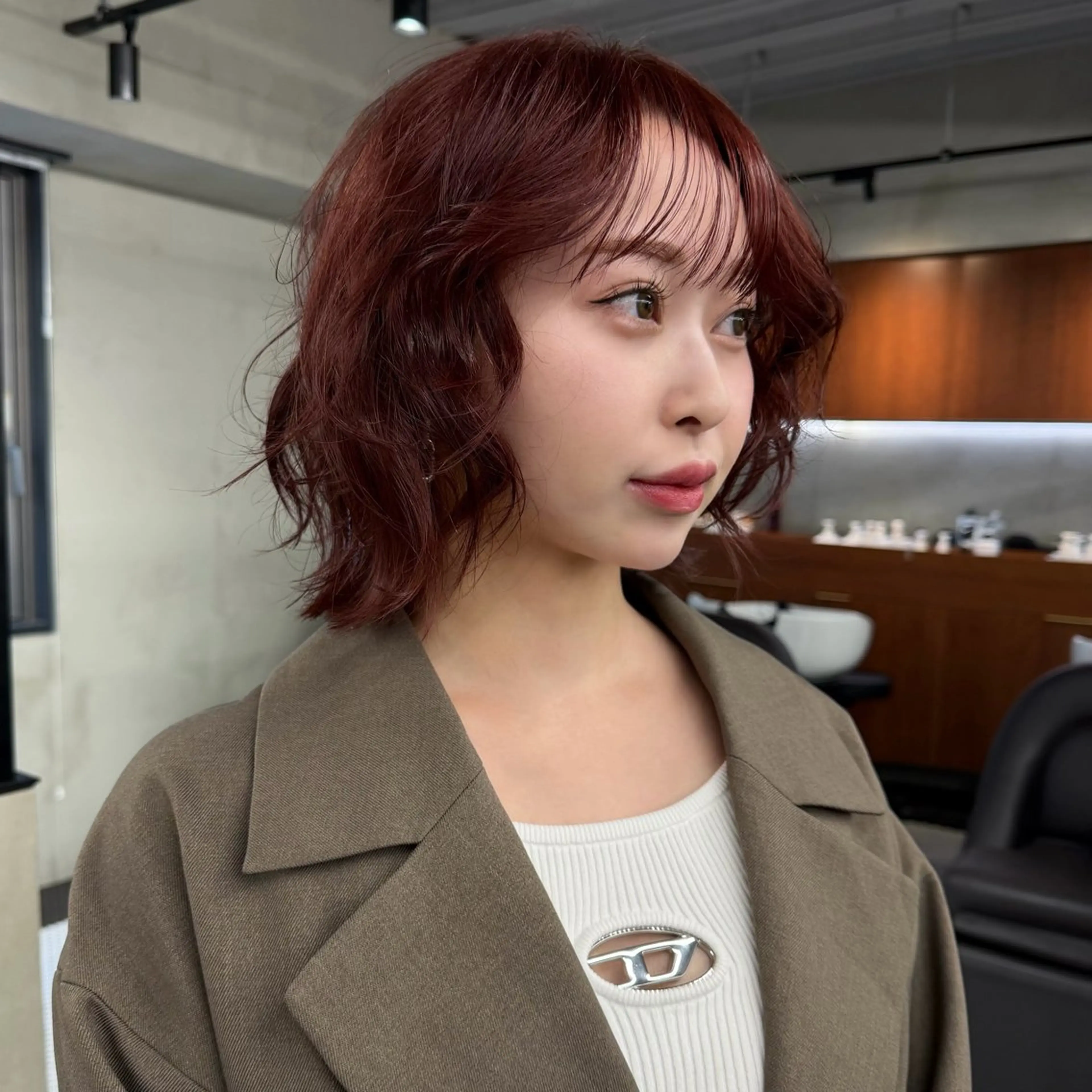 ショート カラー カット ヘアカラー トリートメント 🍒暖色カラー🍒 渋谷/YUUのヘアスタイル