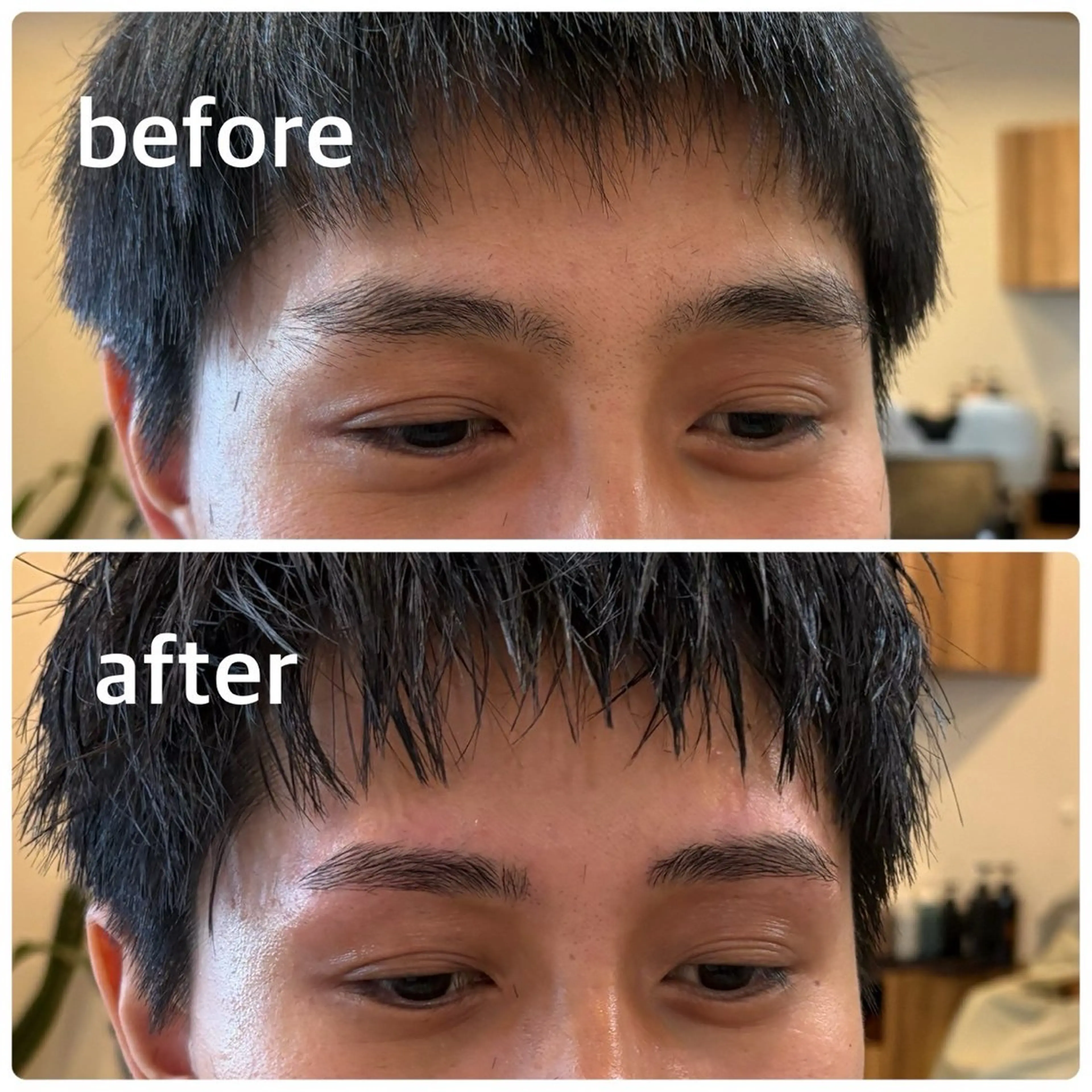 アイブロウ 眉毛ワックス脱毛 ワックス脱毛 眉カット その他(アイブロウ) は なのヘアスタイル