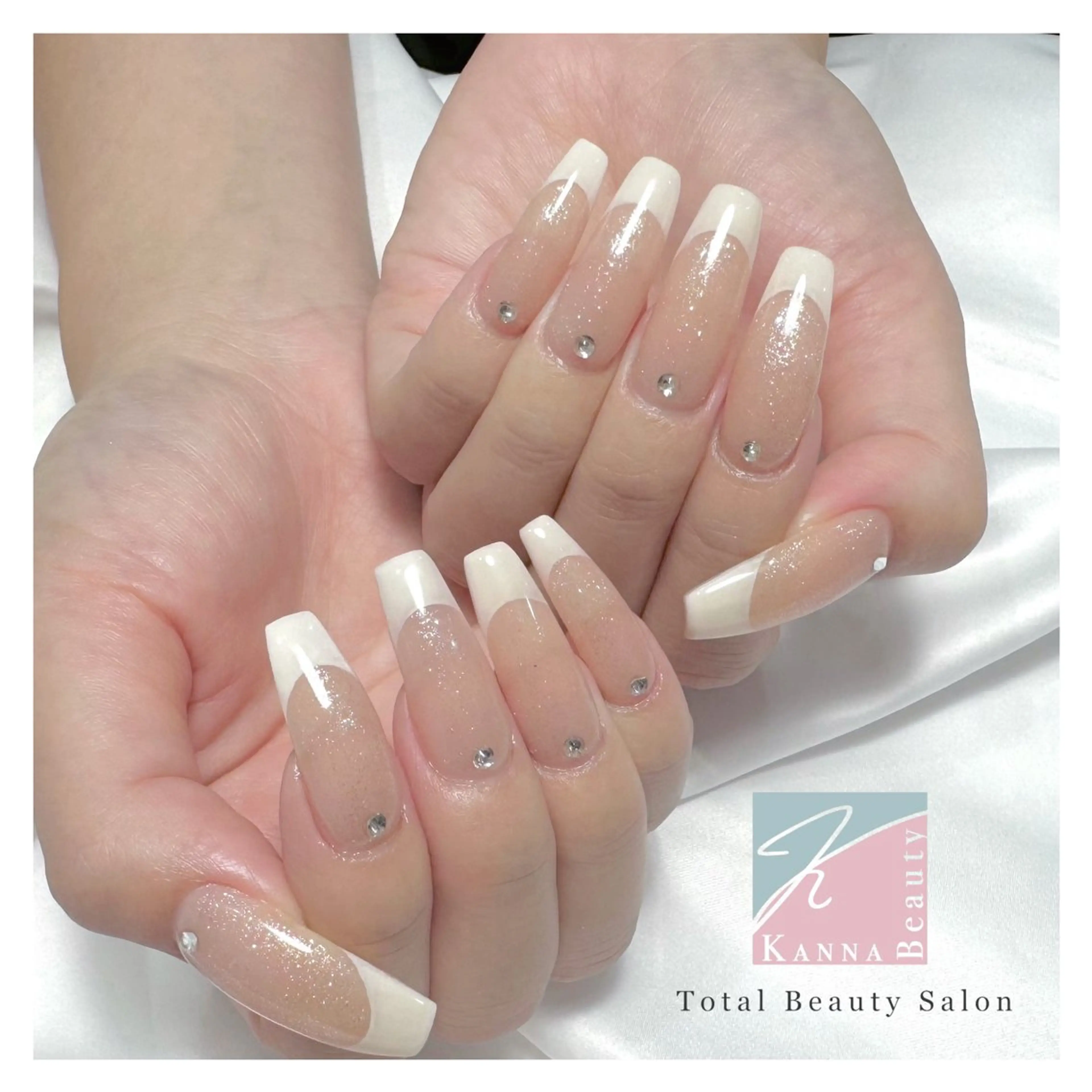 ネイル フットネイル ジェルネイル グラデーション キラキラネイル マグネットネイル ハンドネイル Kanna Yuki カンナユキのネイルデザイン