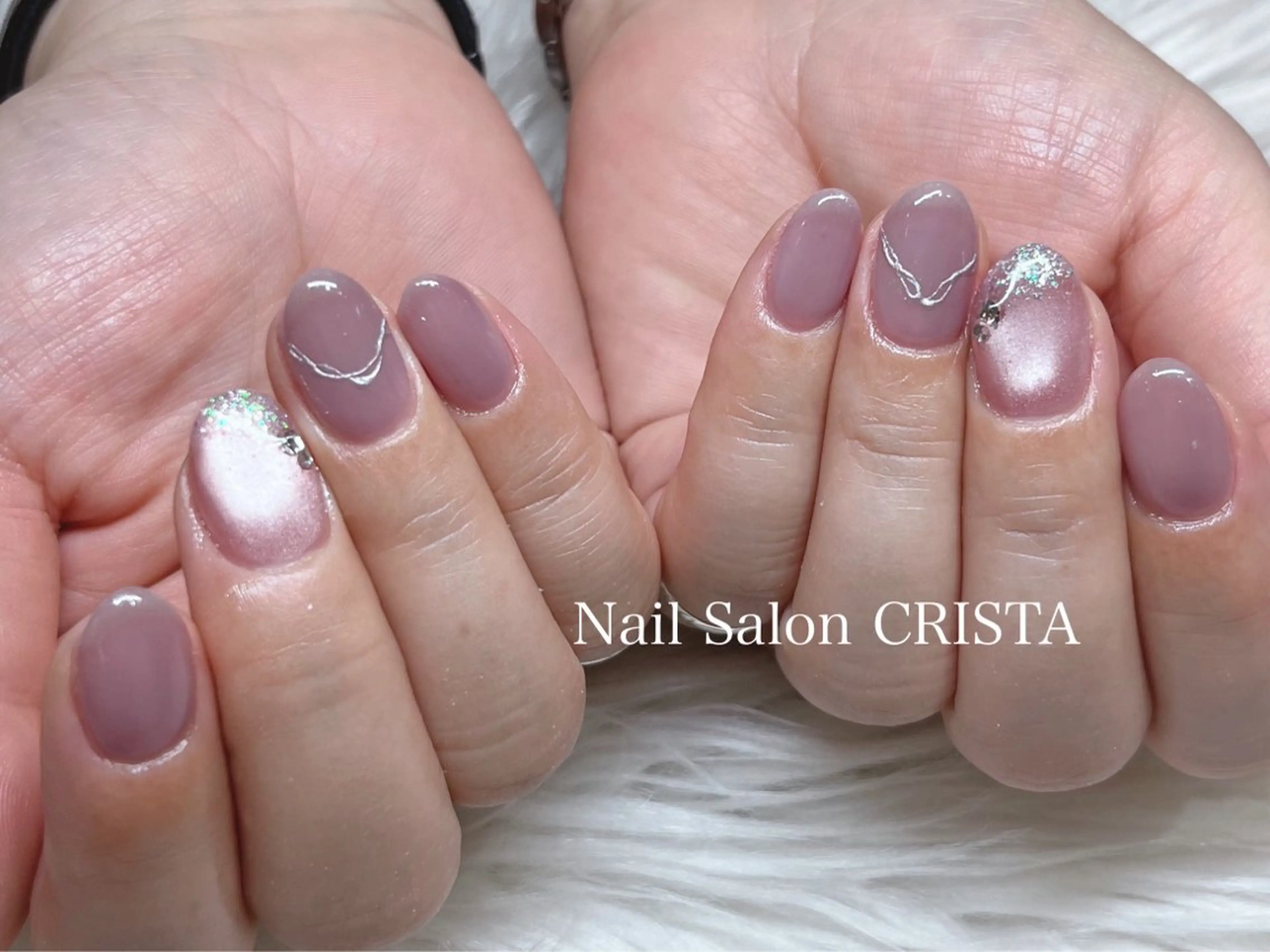 ネイル ハンドネイル CRISTA 🤍ヒナタのネイルデザイン
