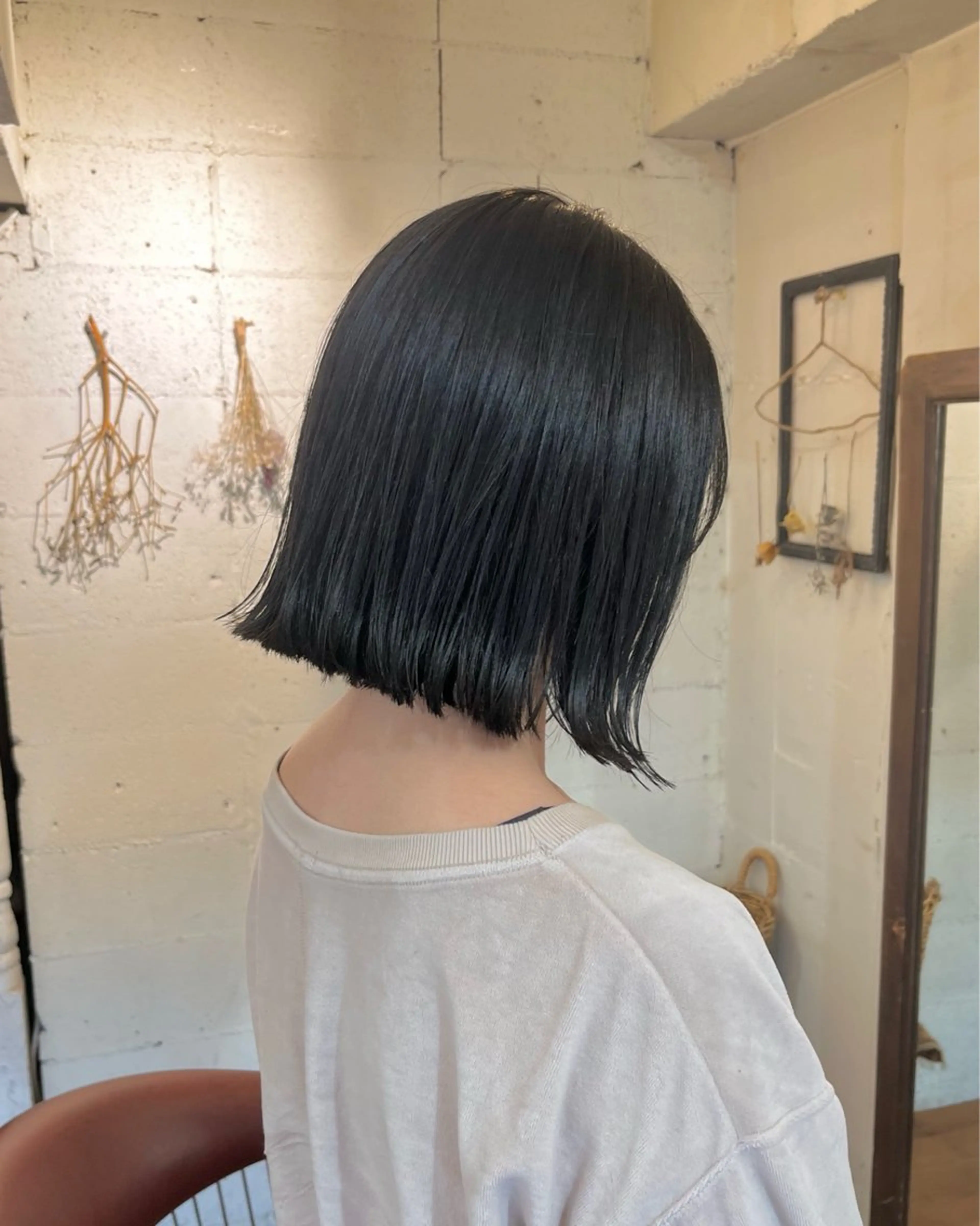 カラー カット ヘアカラー トリートメント 暗髪とオリーブ🌿 渡辺拓人のヘアスタイル