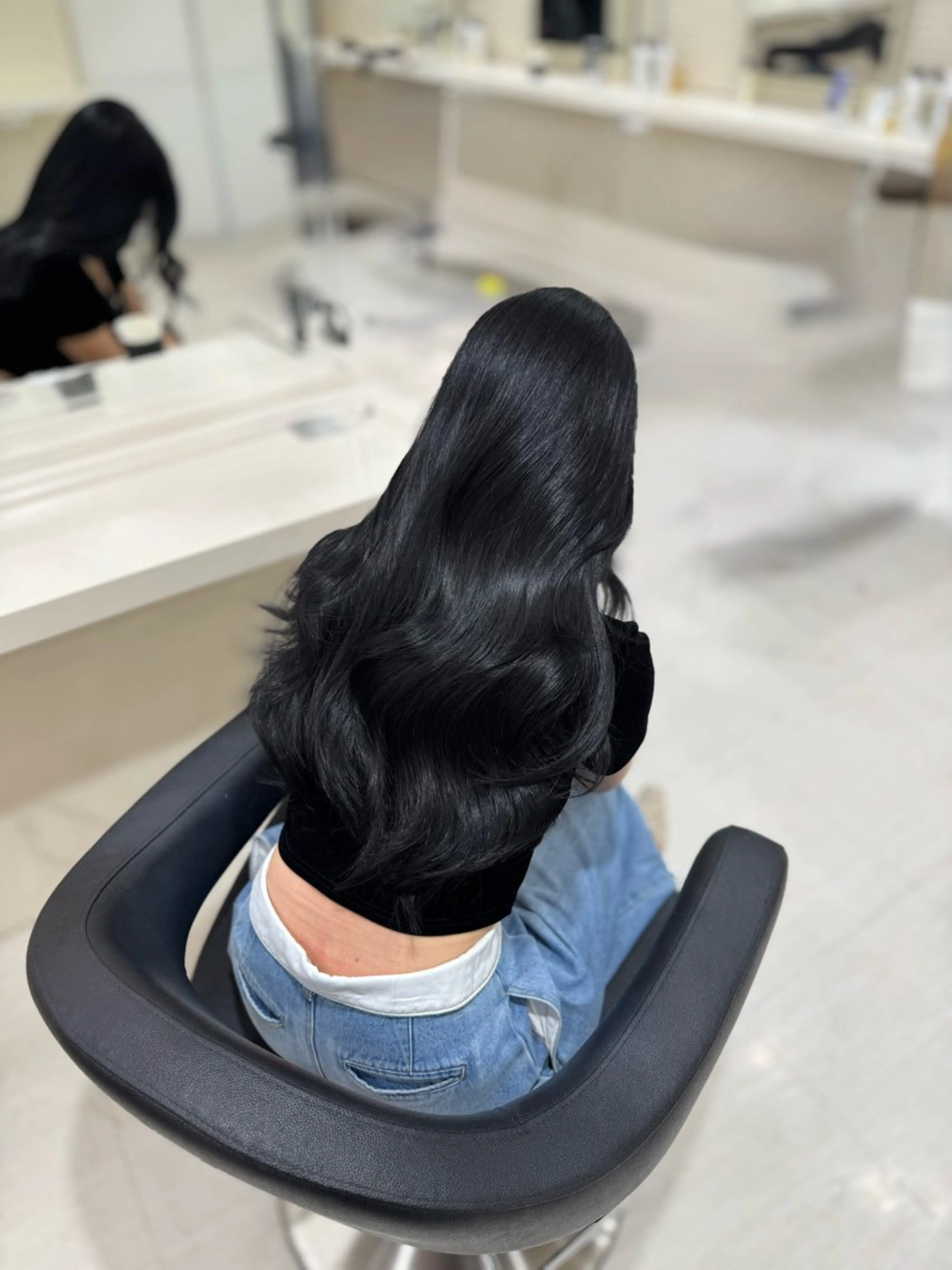 ロング カラー ヘアアレンジ ヘアカラー トリートメント 甲斐 乙羽のヘアスタイル