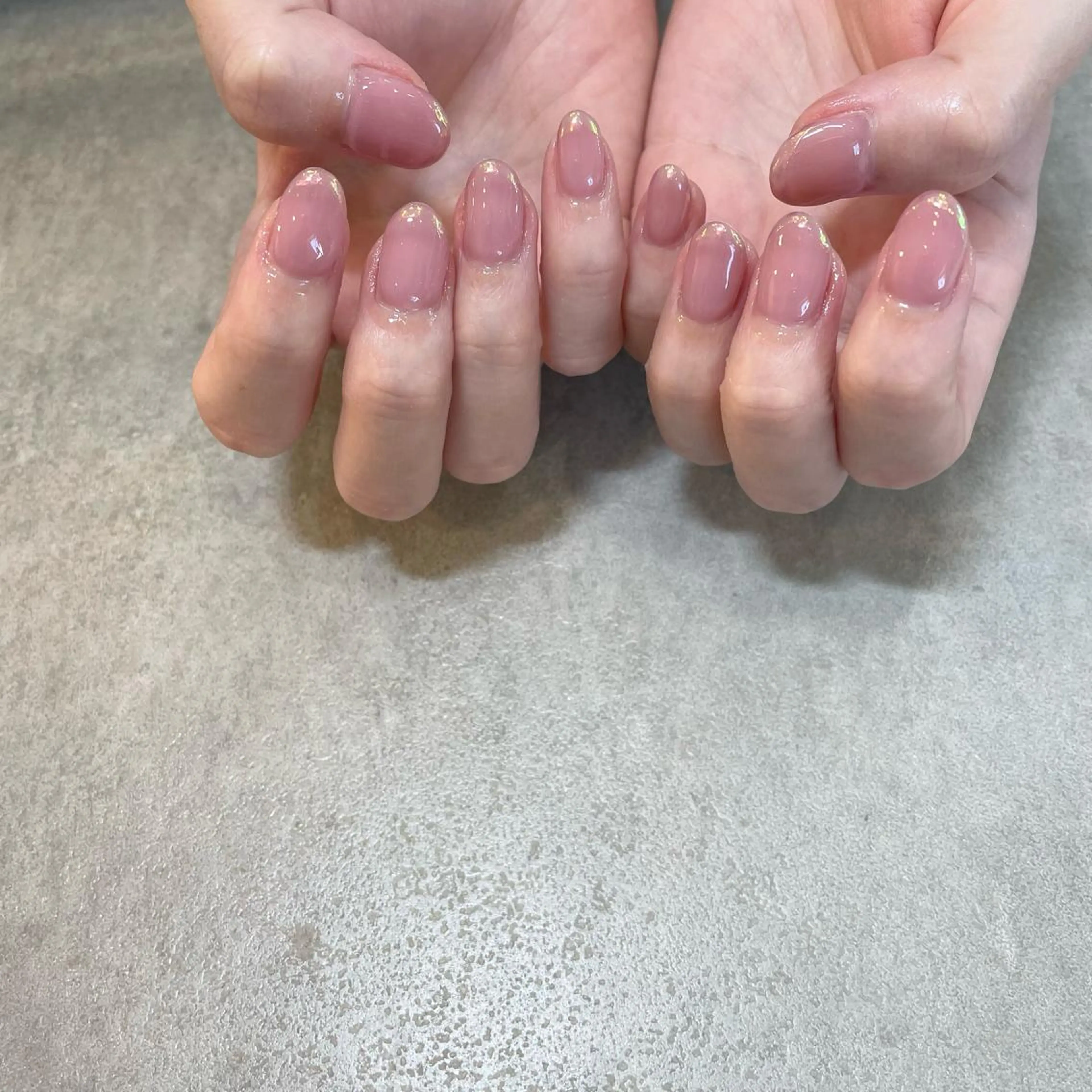 ネイル オーロラネイル フレンチネイル Nail Salon Gummi.のネイルデザイン