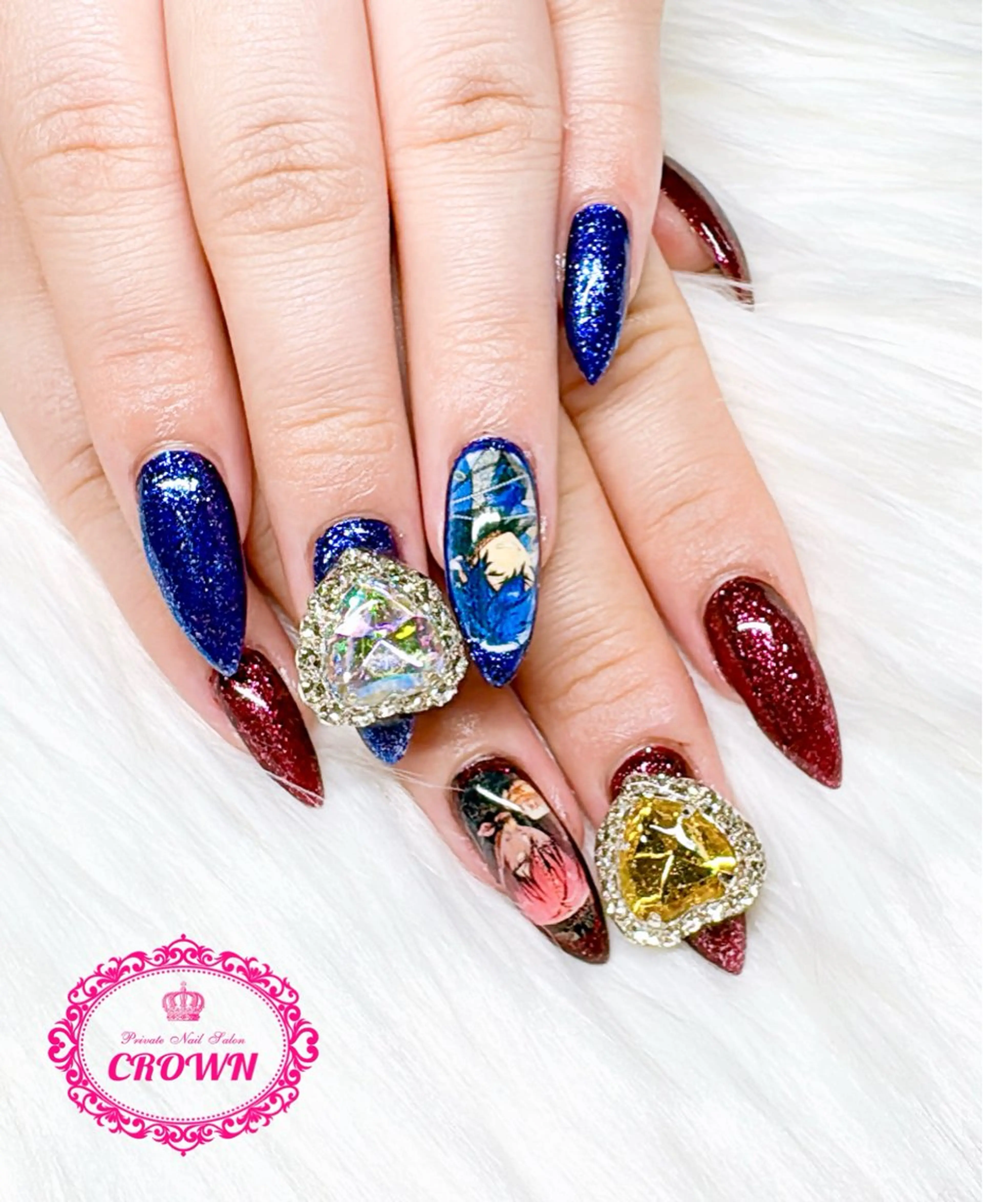 ネイル CROWN プライベートサロンのネイルデザイン