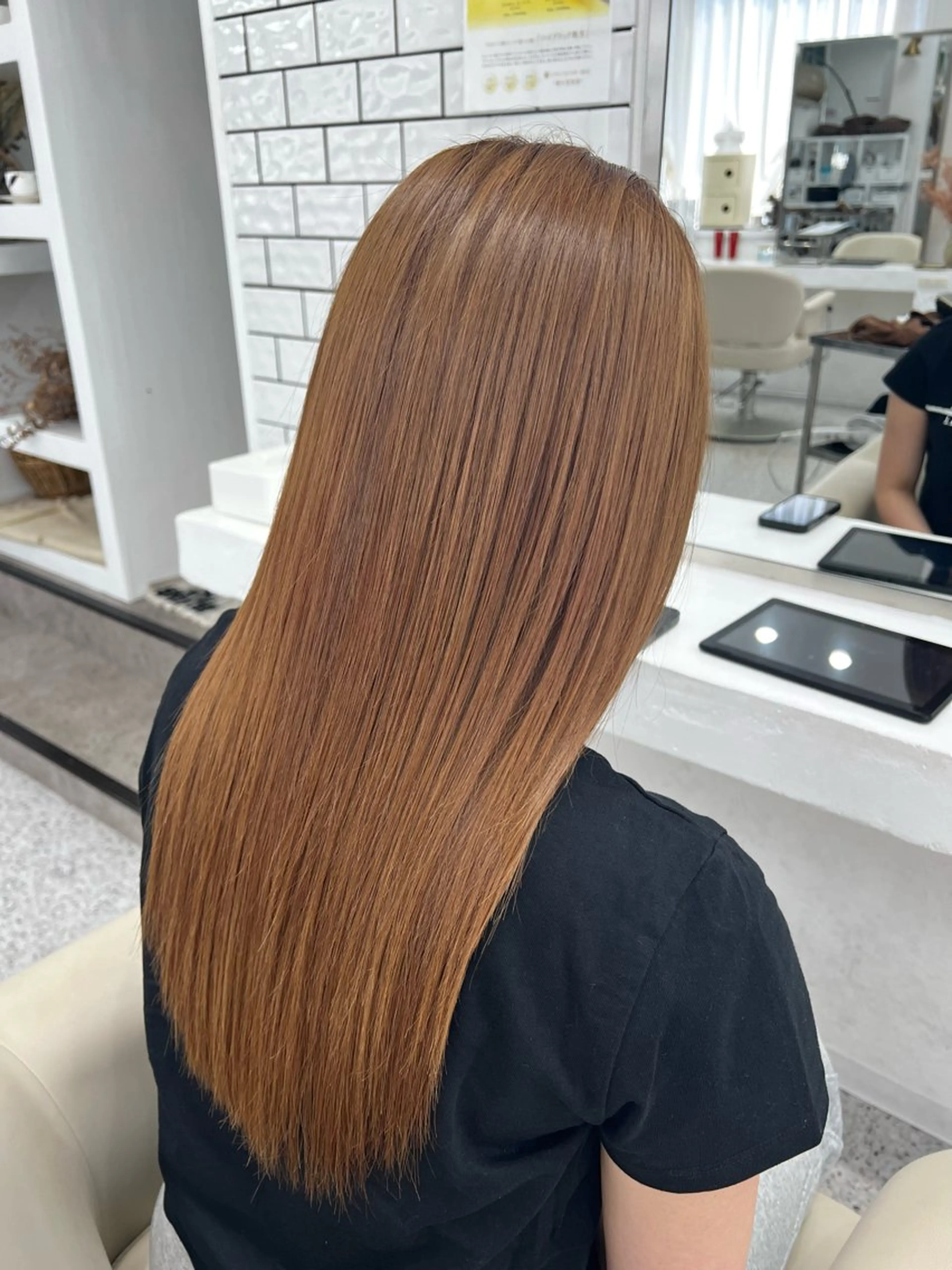 ロング カラー カット ヘアカラー トリートメント LOMARLIE/ NATUMIのヘアスタイル