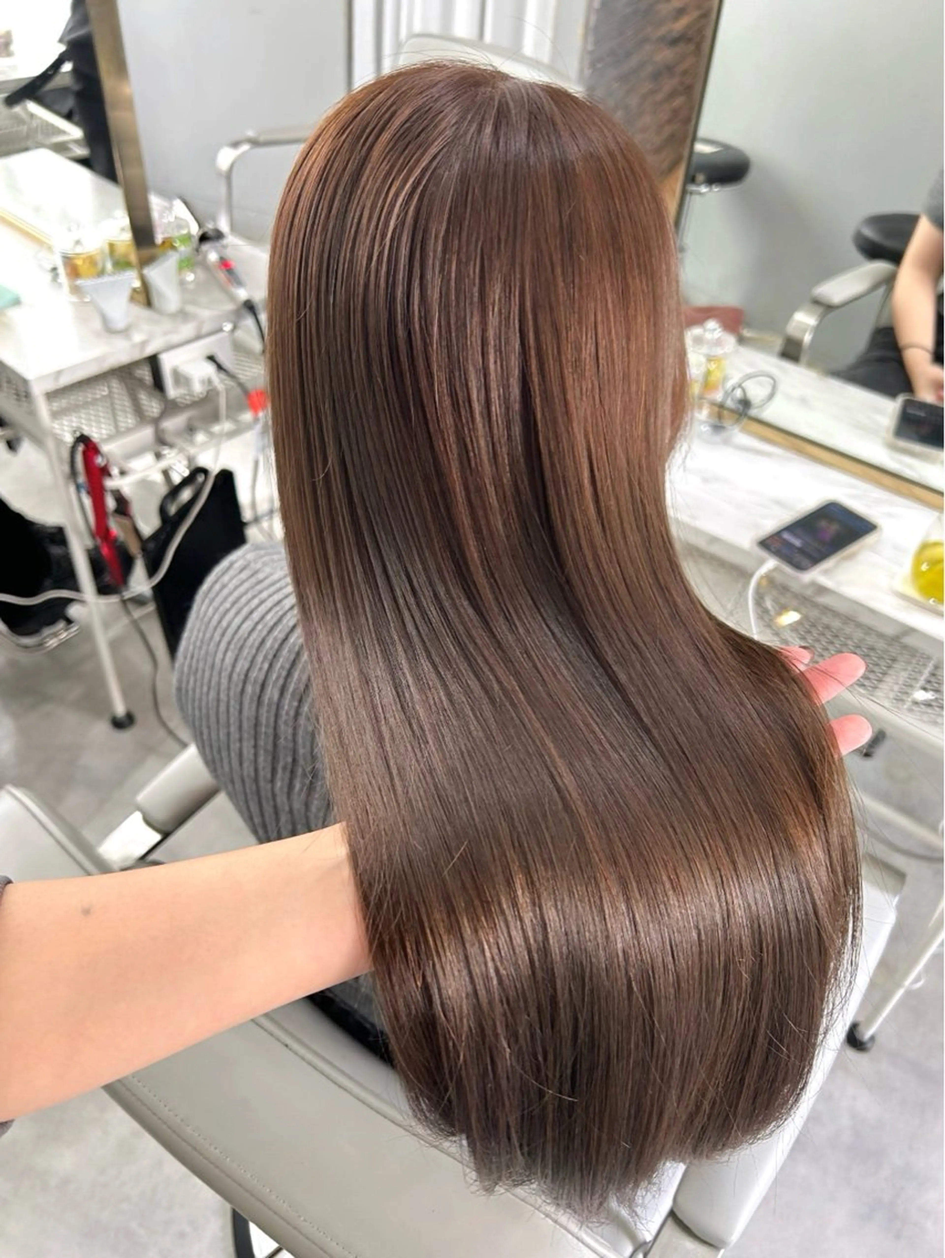カラー ヘアカラー トリートメント 浅羽 一蕗のヘアスタイル