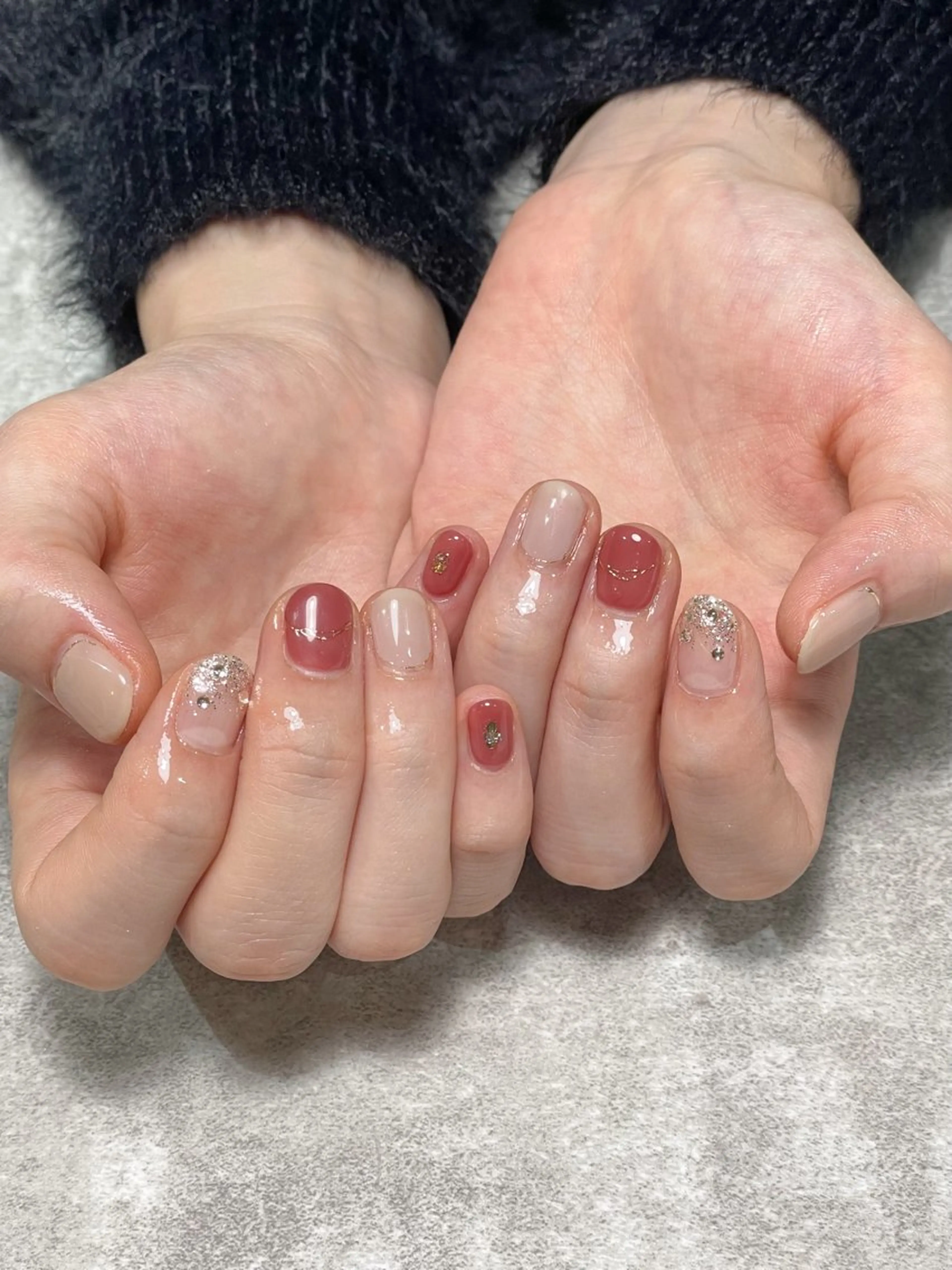 ネイル ハンドネイル nail salon Luanaのネイルデザイン