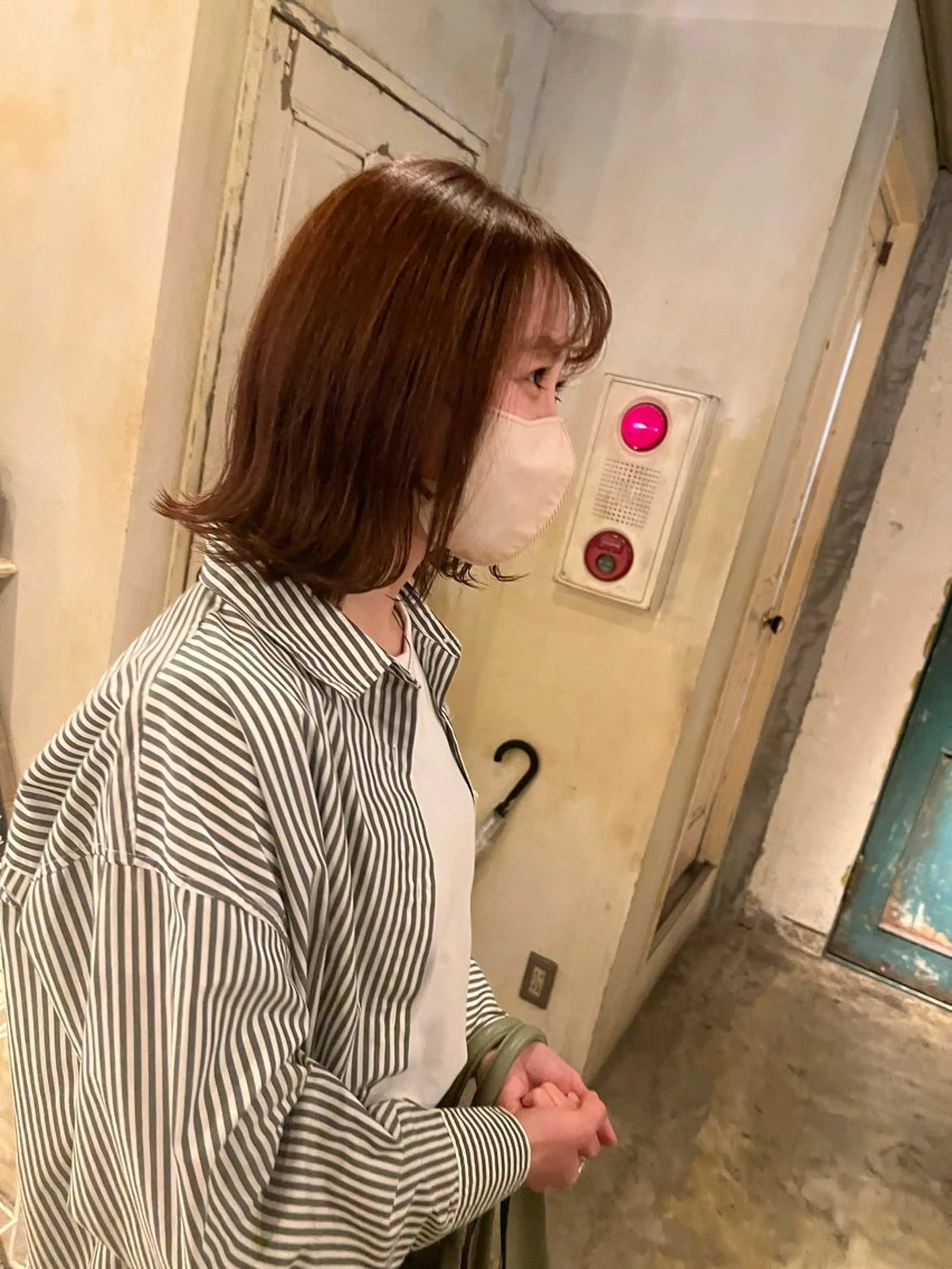 ミディアム トリートメント 永山 萌文のヘアスタイル