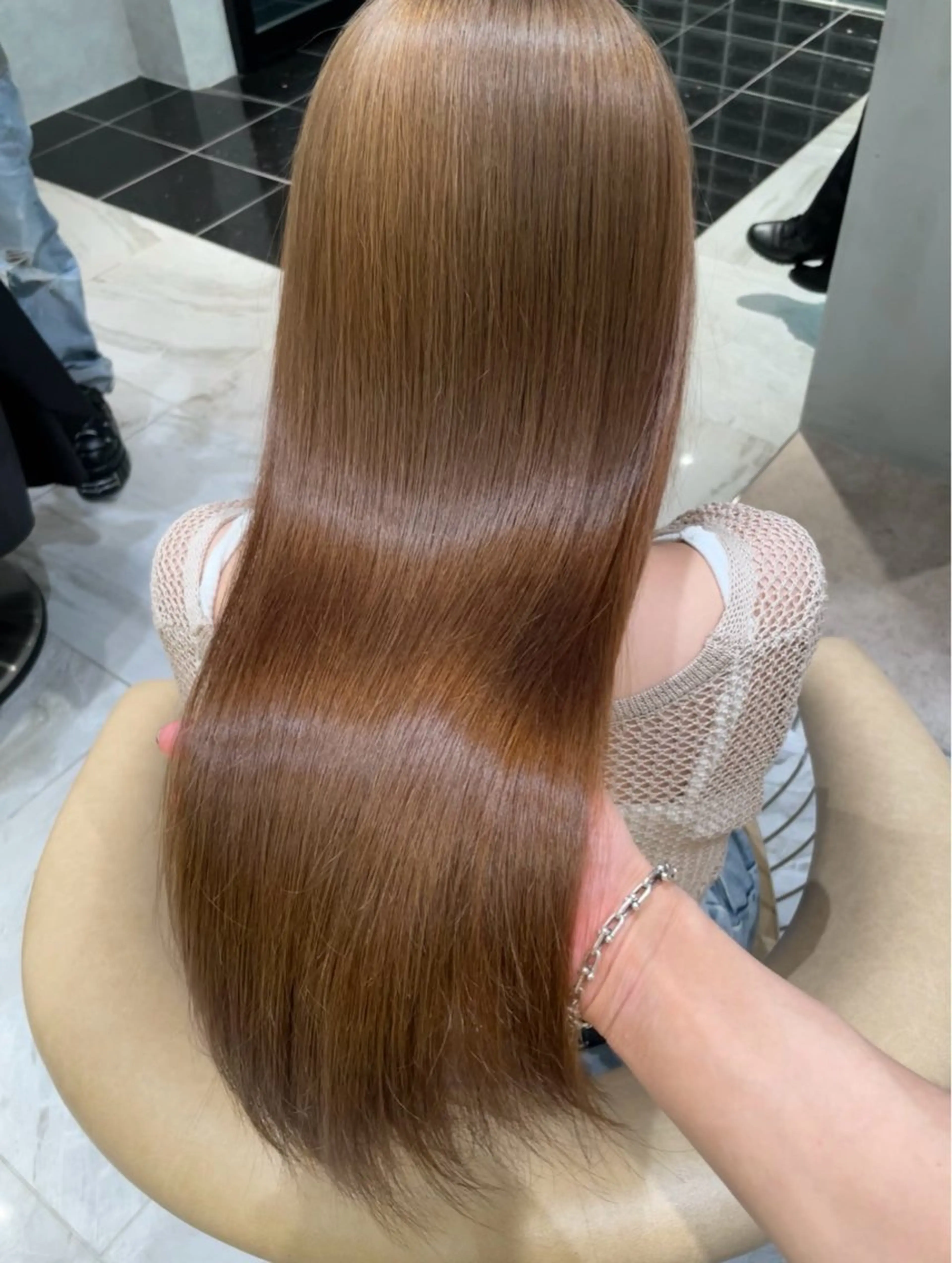 ロング 艶カラー／ 今井春汰のヘアスタイル