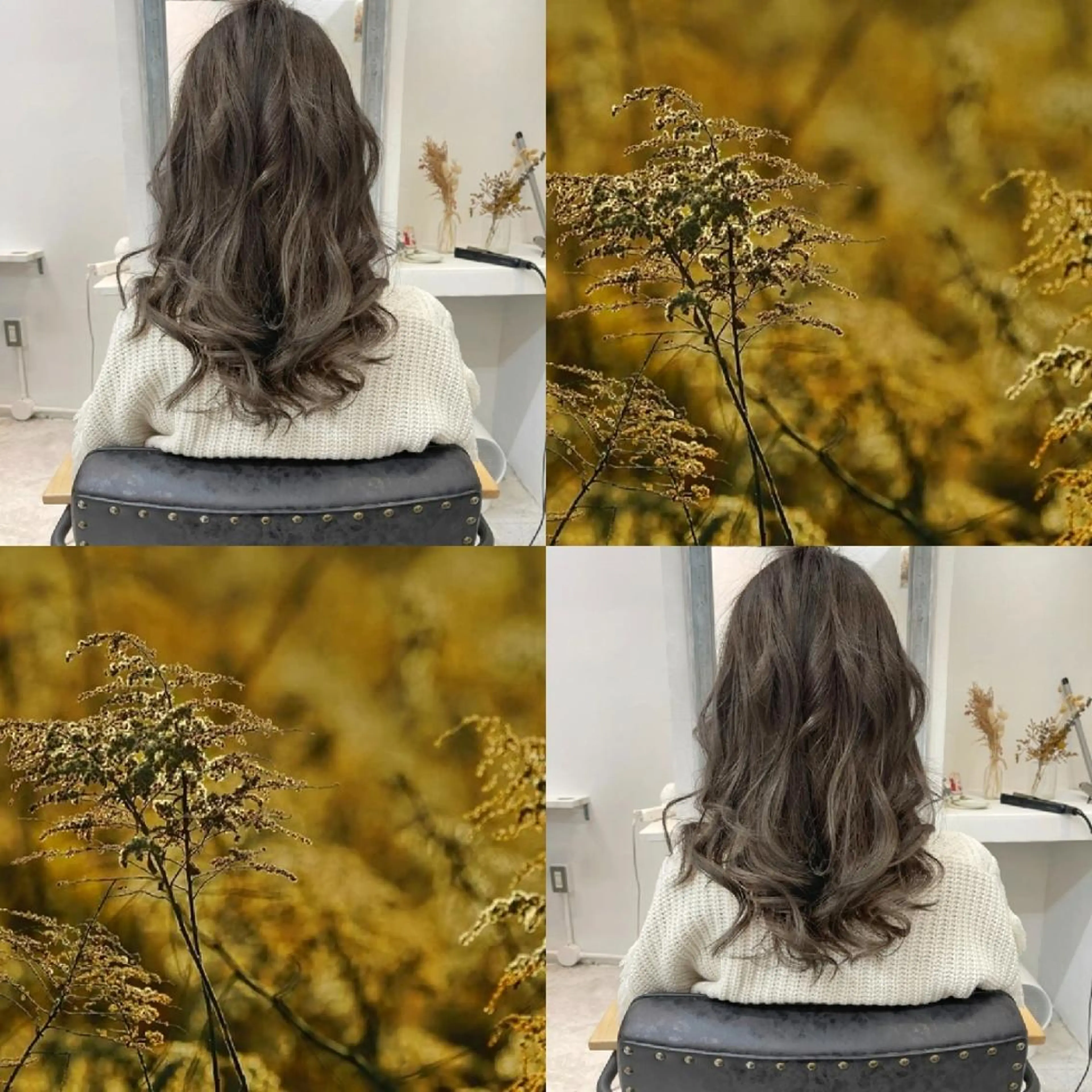 ロング カラー 透明感カラー グラデーションカラー 大場 友稀のヘアスタイル