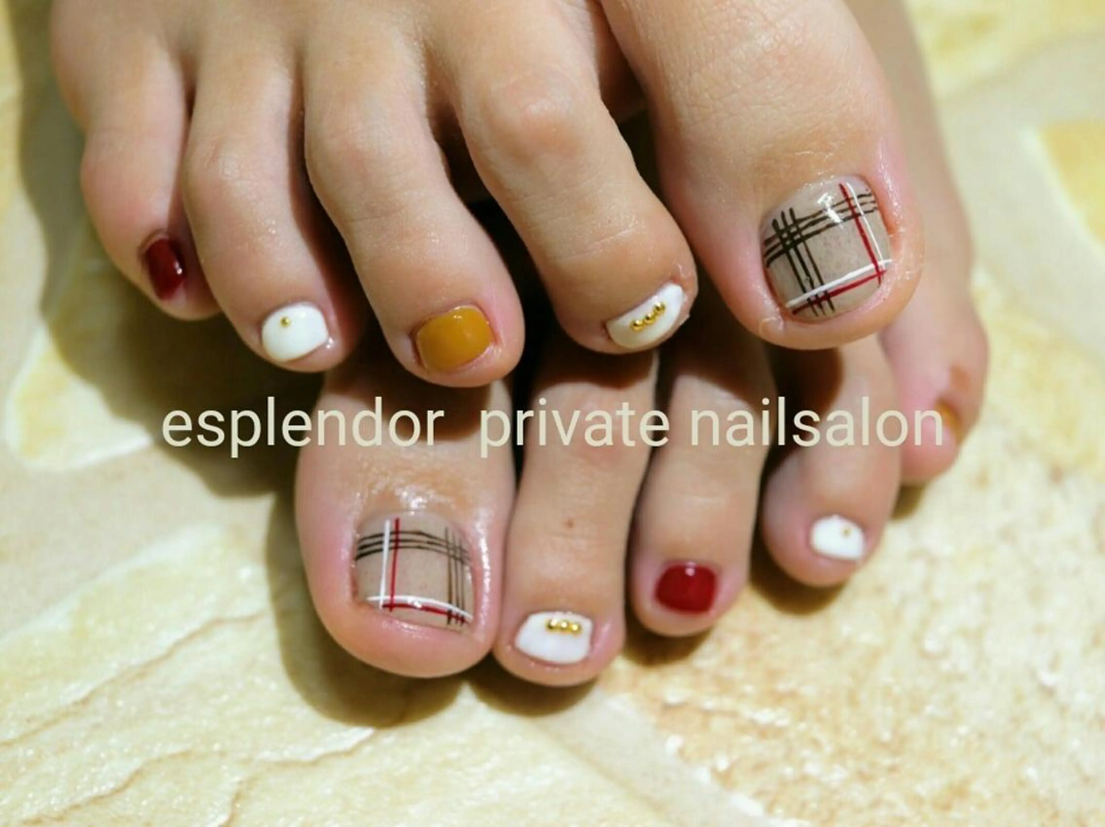 ネイル フットネイル esplendor  エスプレンドル所属・esplendor  小野寺のネイルデザイン
