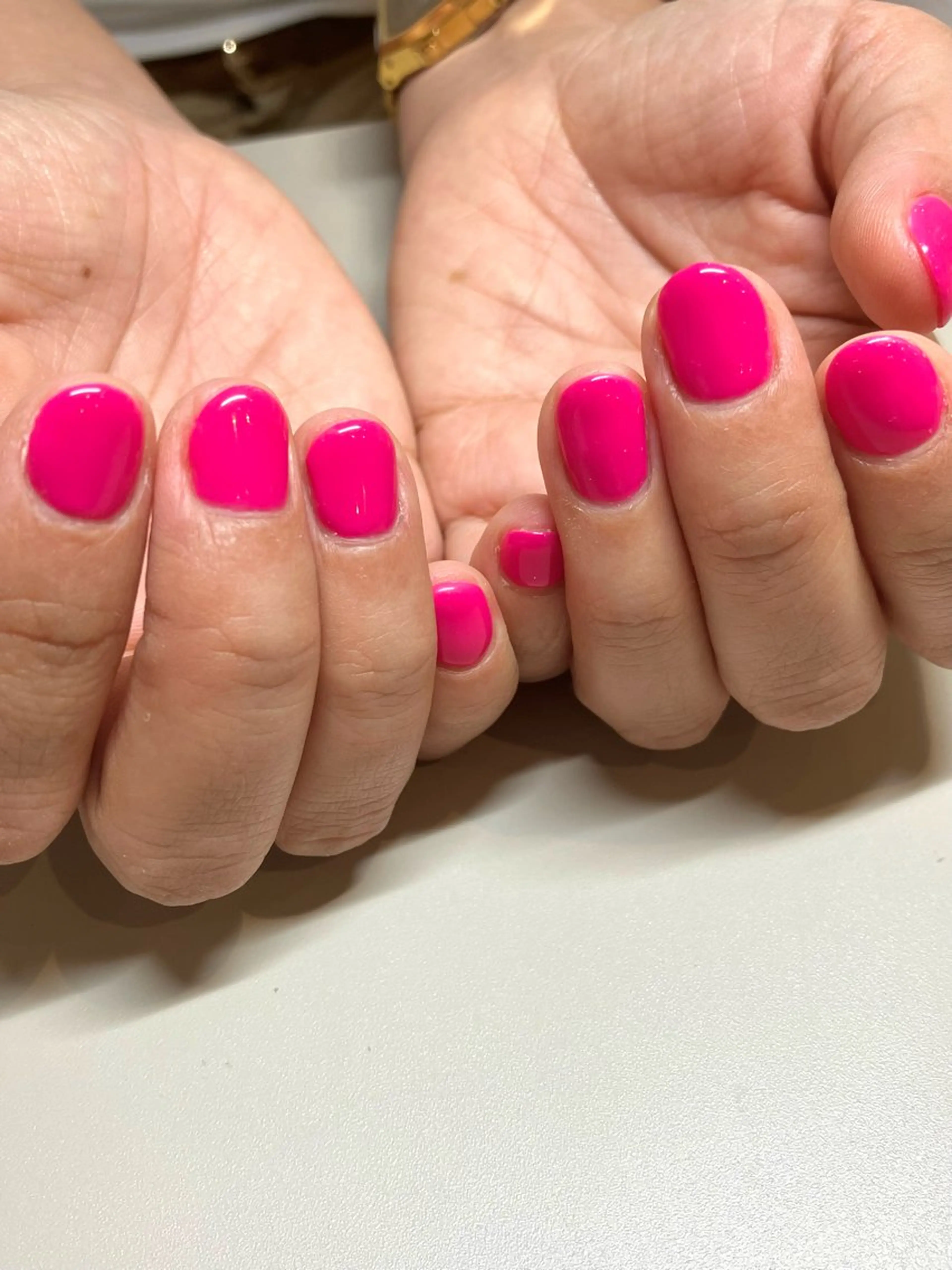 ネイル ワンカラーネイル fun the nail ayakaのネイルデザイン