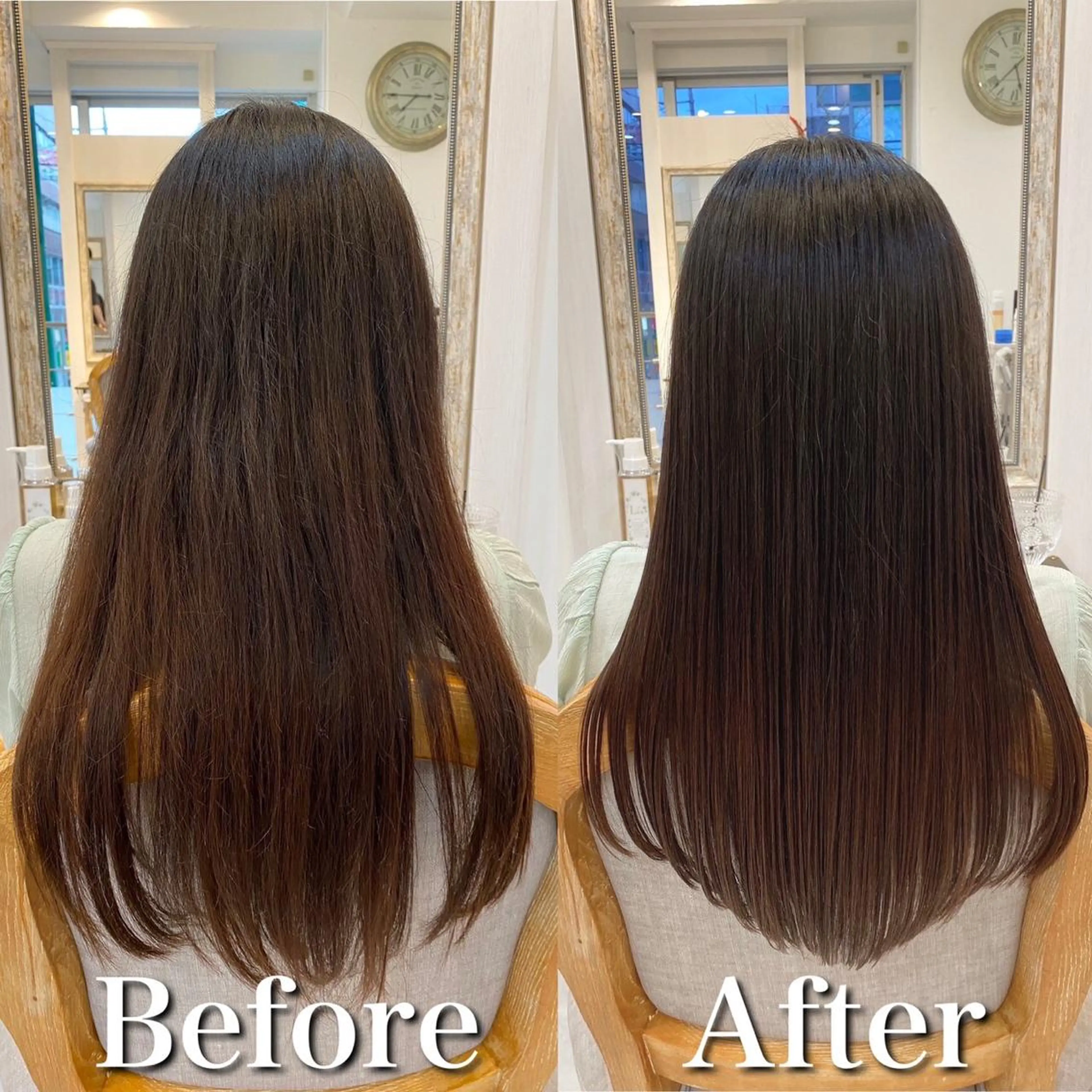 ロング 小柳 公邦のヘアスタイル