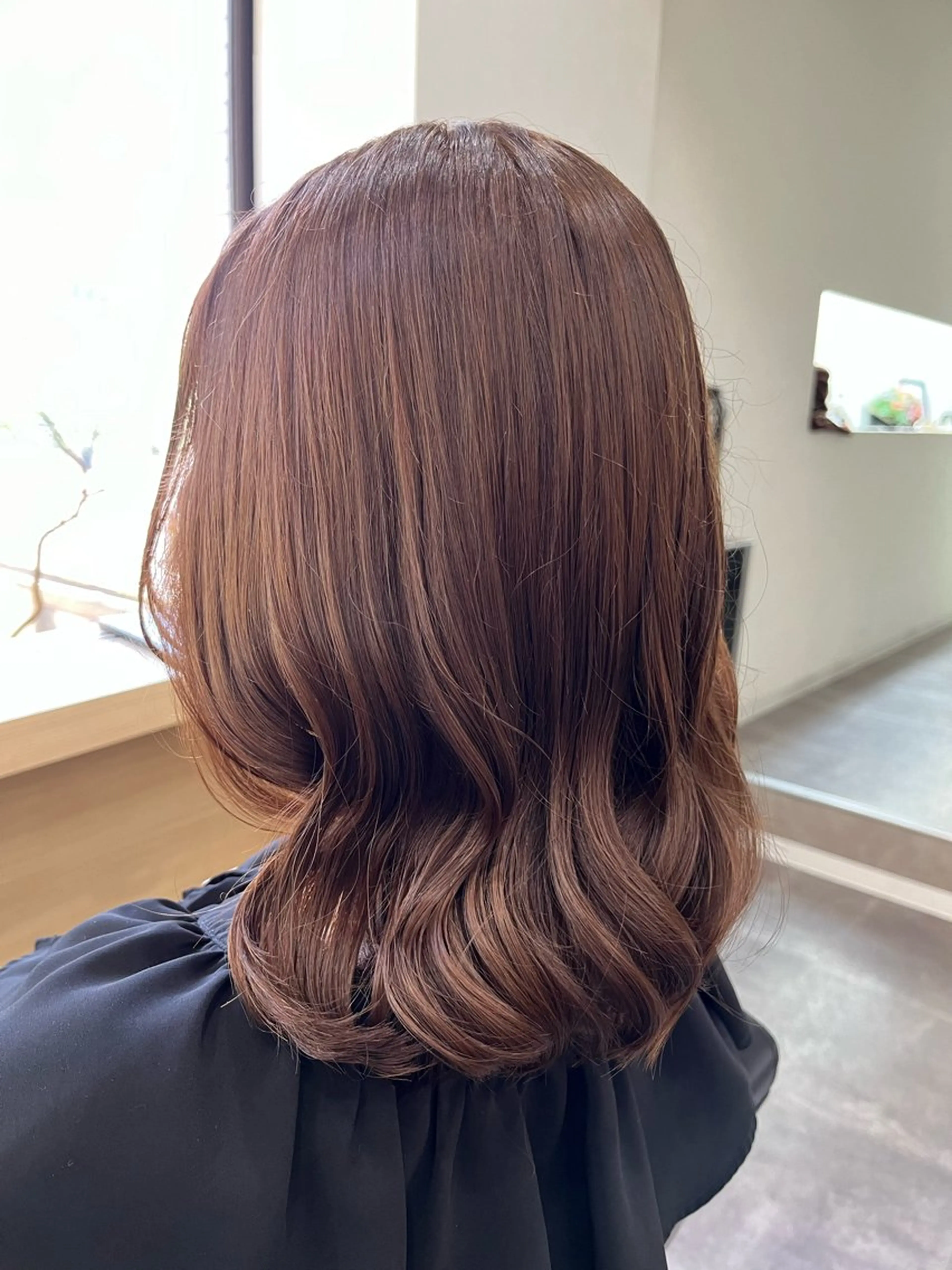 🫧‪カット+ブリーチなしダブルカラー+プチトリートメントの写真