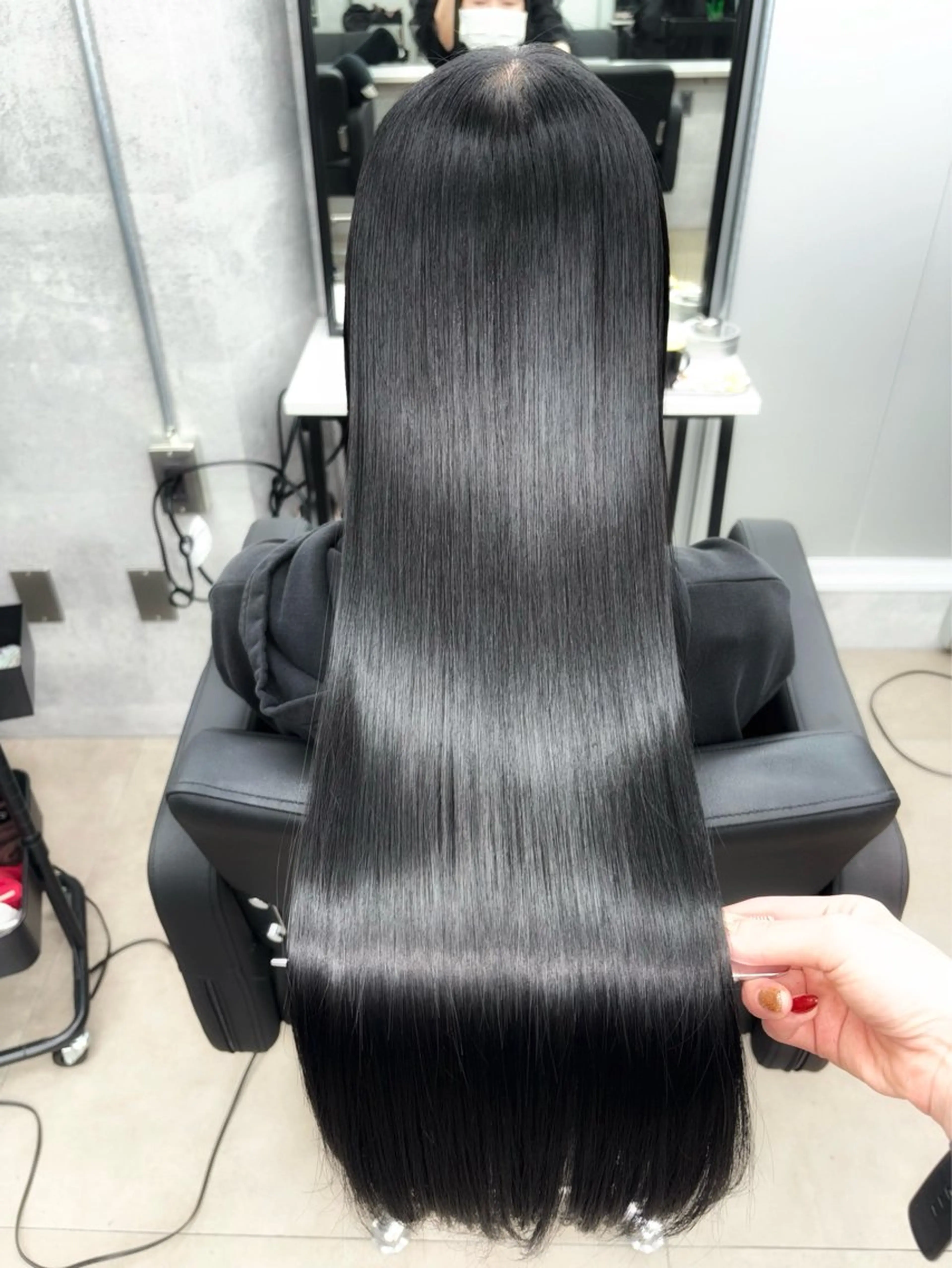 ロング カラー 髪質改善/ﾚｲﾔｰ ｶｯﾄ/店長/原島のヘアスタイル