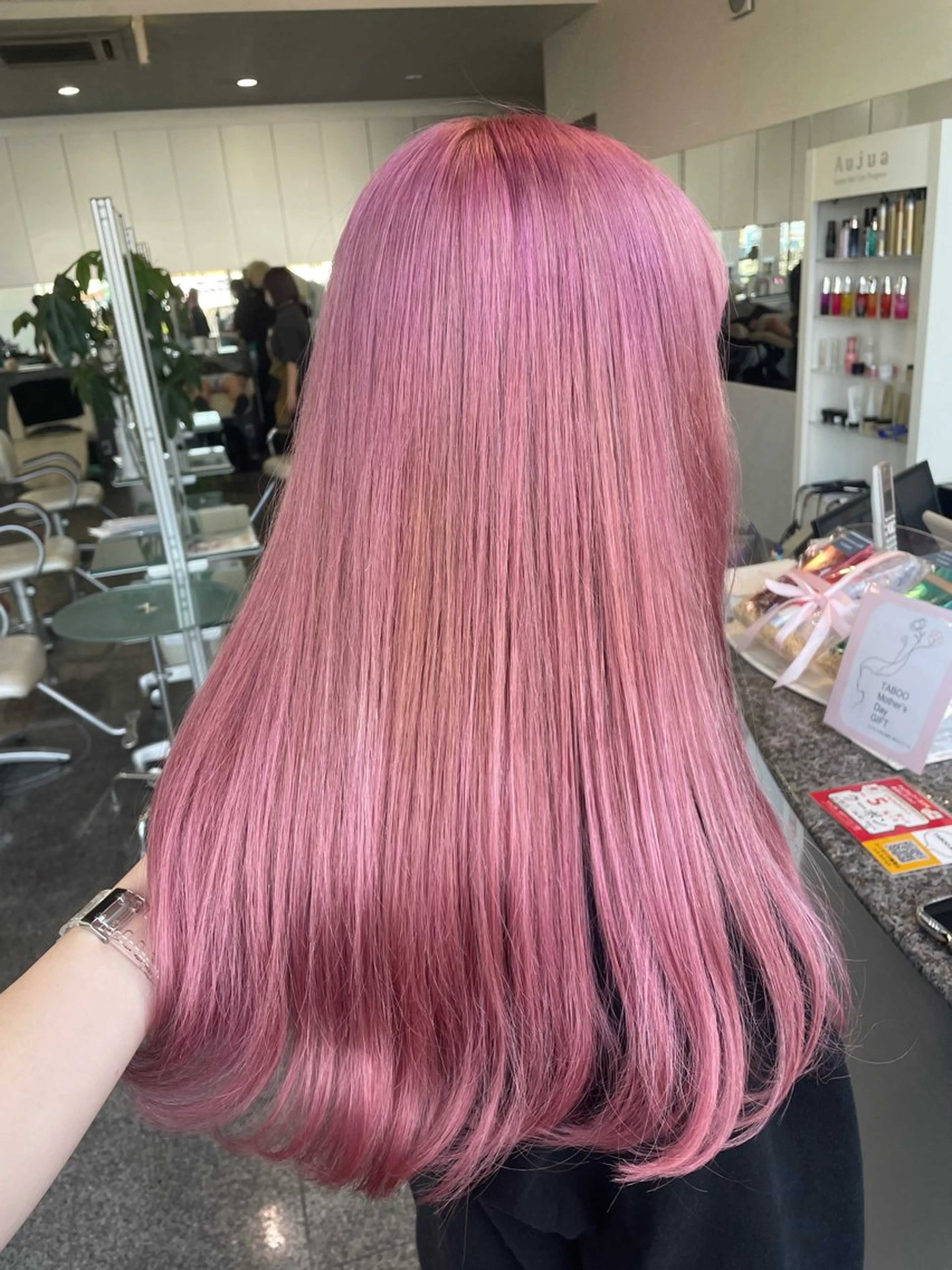 ♡トリプルカラー(ブリーチ2回)クーポン♡全体ブリーチ2回+全体カラー+ブリーチケアトリートメントの写真