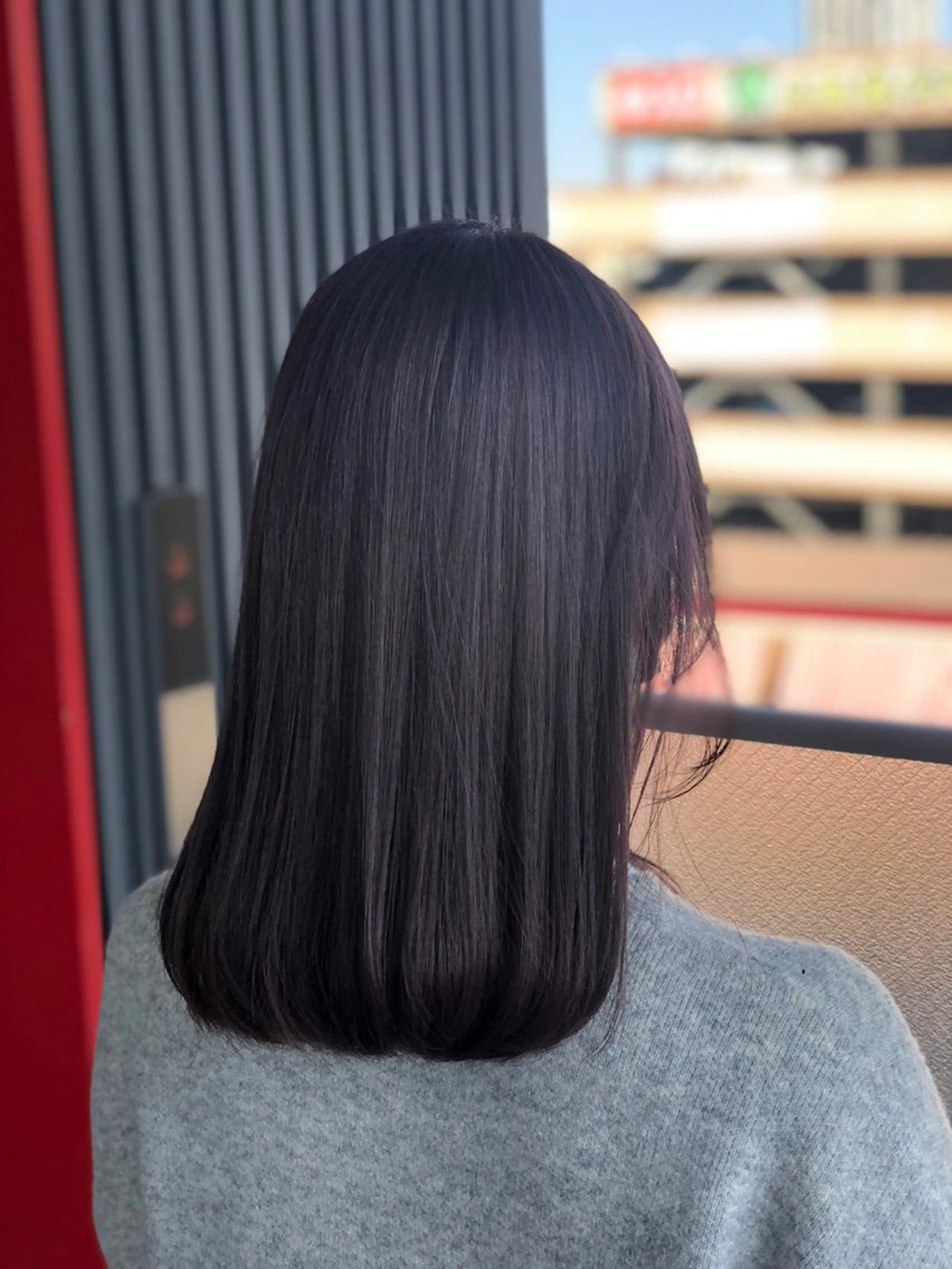 ミディアム カラー ディープラベンダー ラベンダーカラー 永井大樹✨ 透明感カラー✨のヘアスタイル