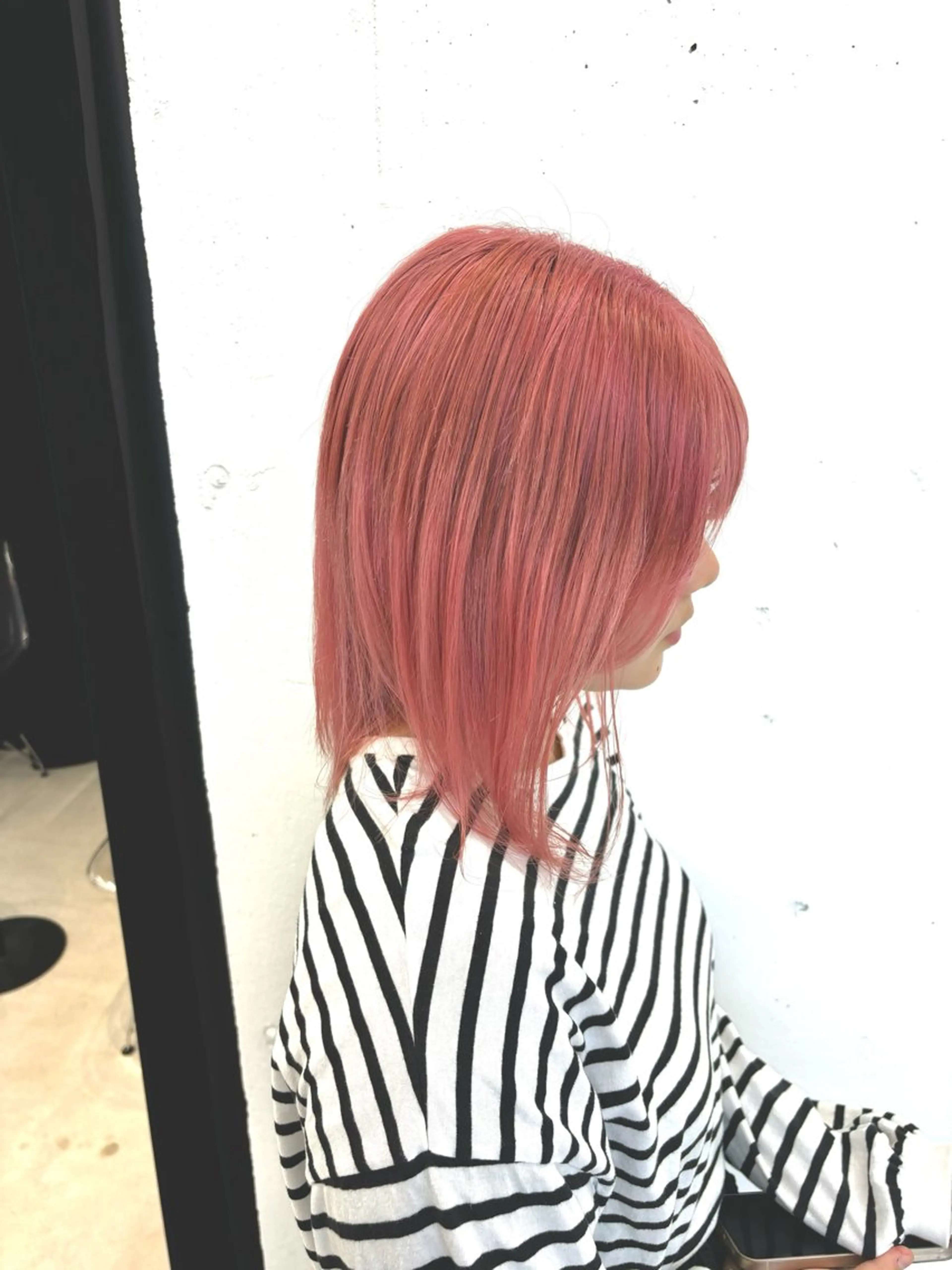 セミロング カラー ブリーチ ケアブリーチ ハイトーンカラー 韓国風ヘア トリートメント カット ヘアカラー トリートメント 🐶ひかる🐶 JILLSTUDIOのヘアスタイル