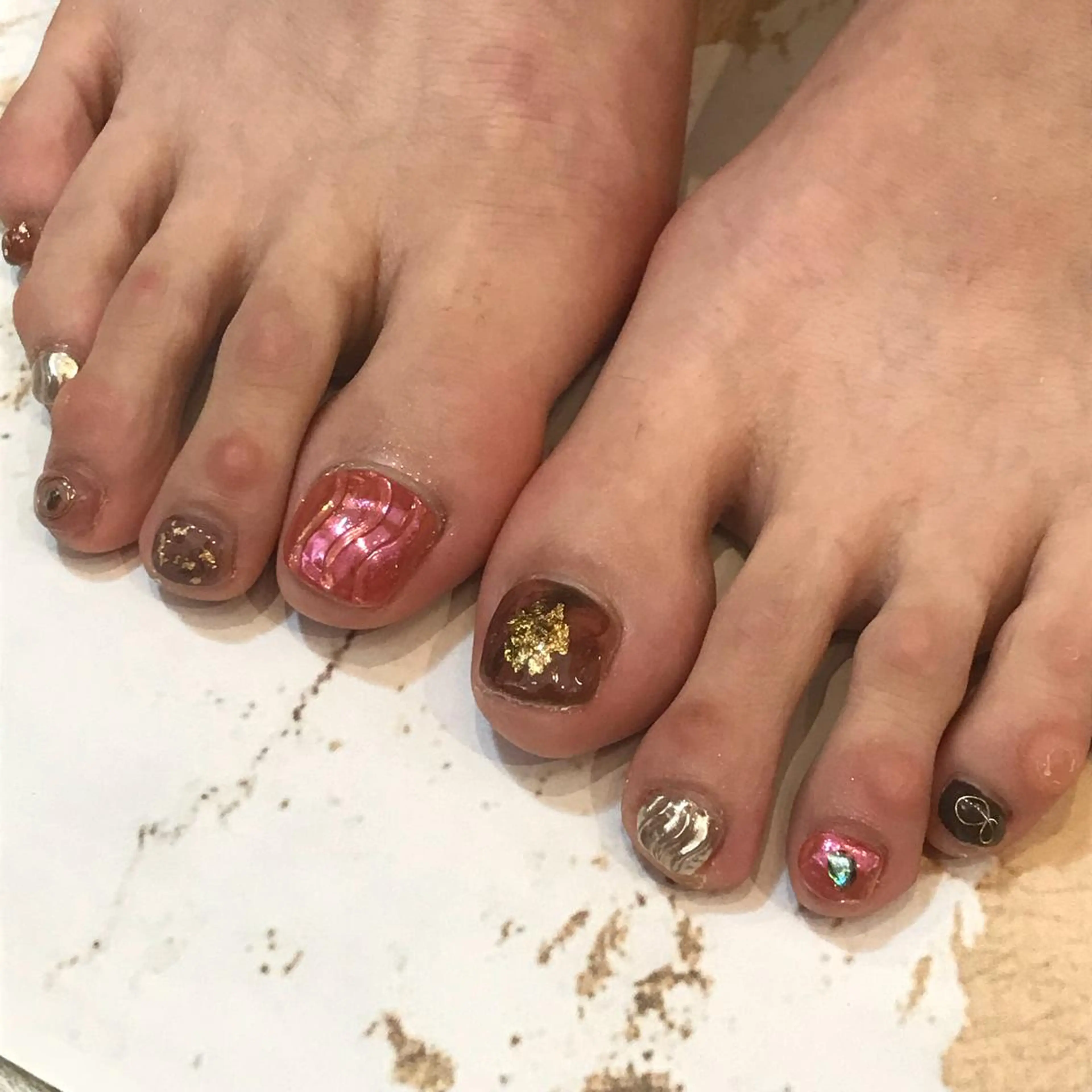 ネイル ニュアンスネイル フットネイル HiMe .のその他イメージ