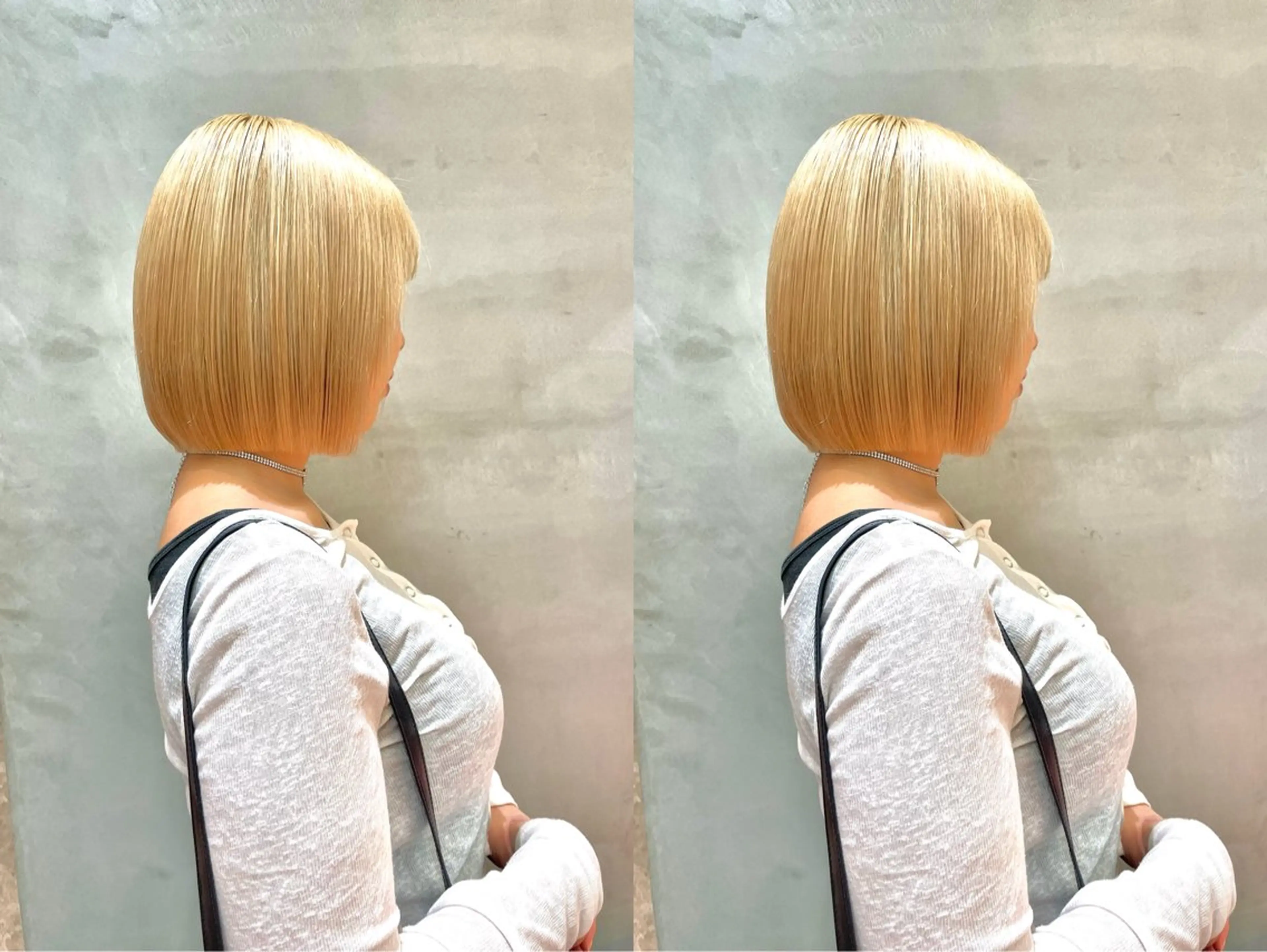 ショート Misaki /ボブ/縮毛矯正のヘアスタイル