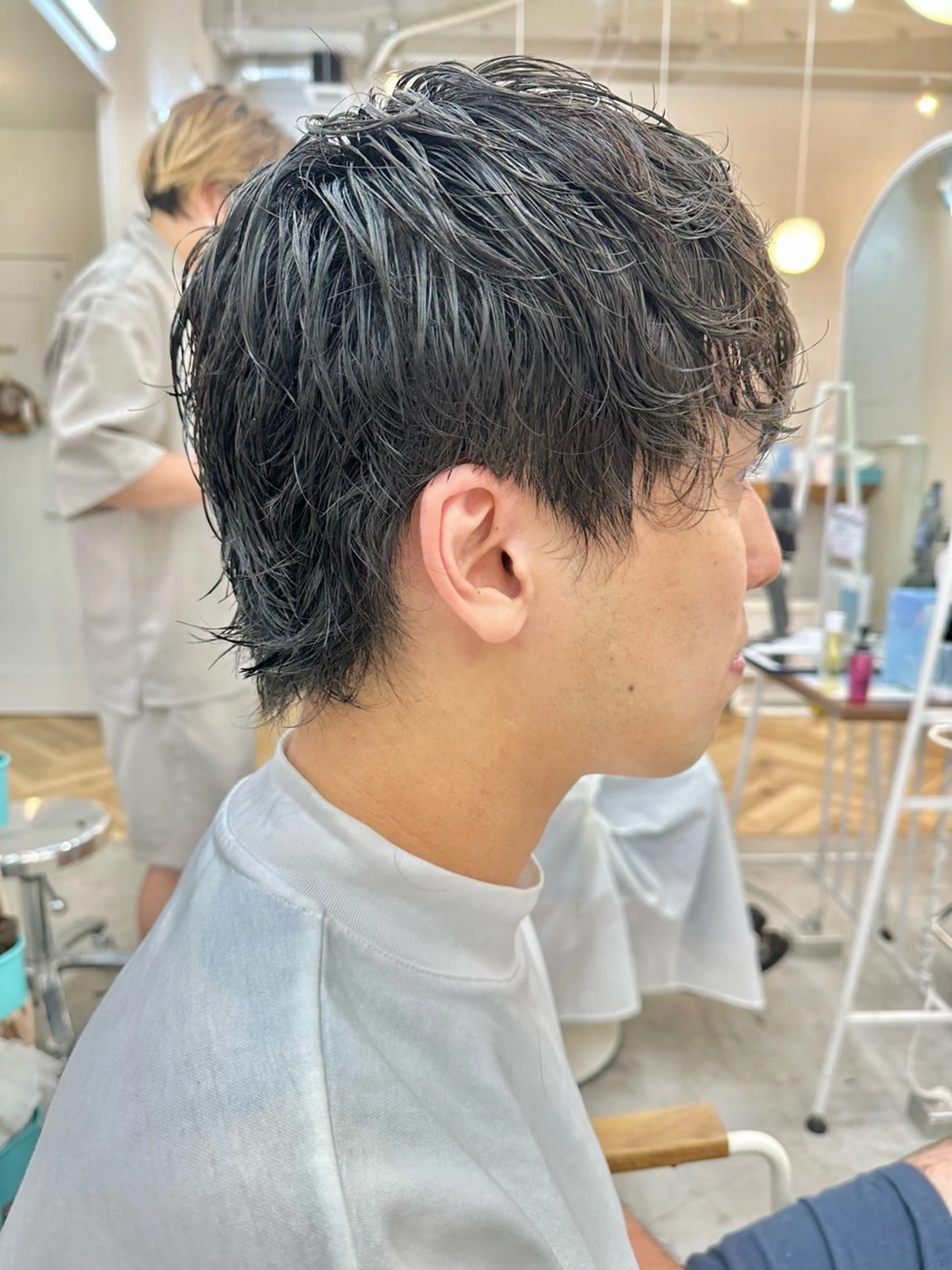 メンズ メンズパーマ 刈り上げ ミニモ限定‼️ メンズカット✂️のヘアスタイル