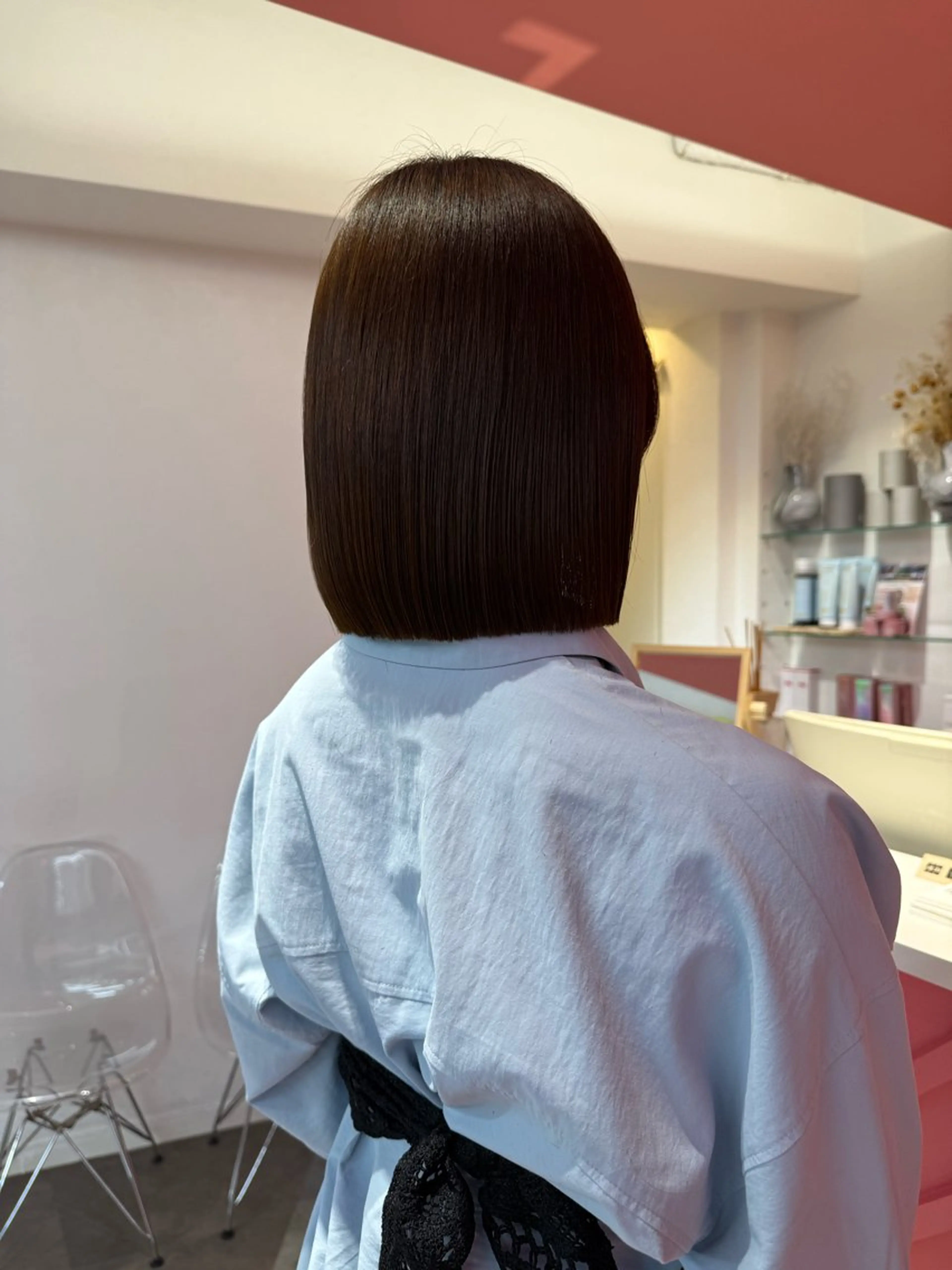ショート ボブ/縮毛矯正/ 髪質改善/渋谷/美月のヘアスタイル