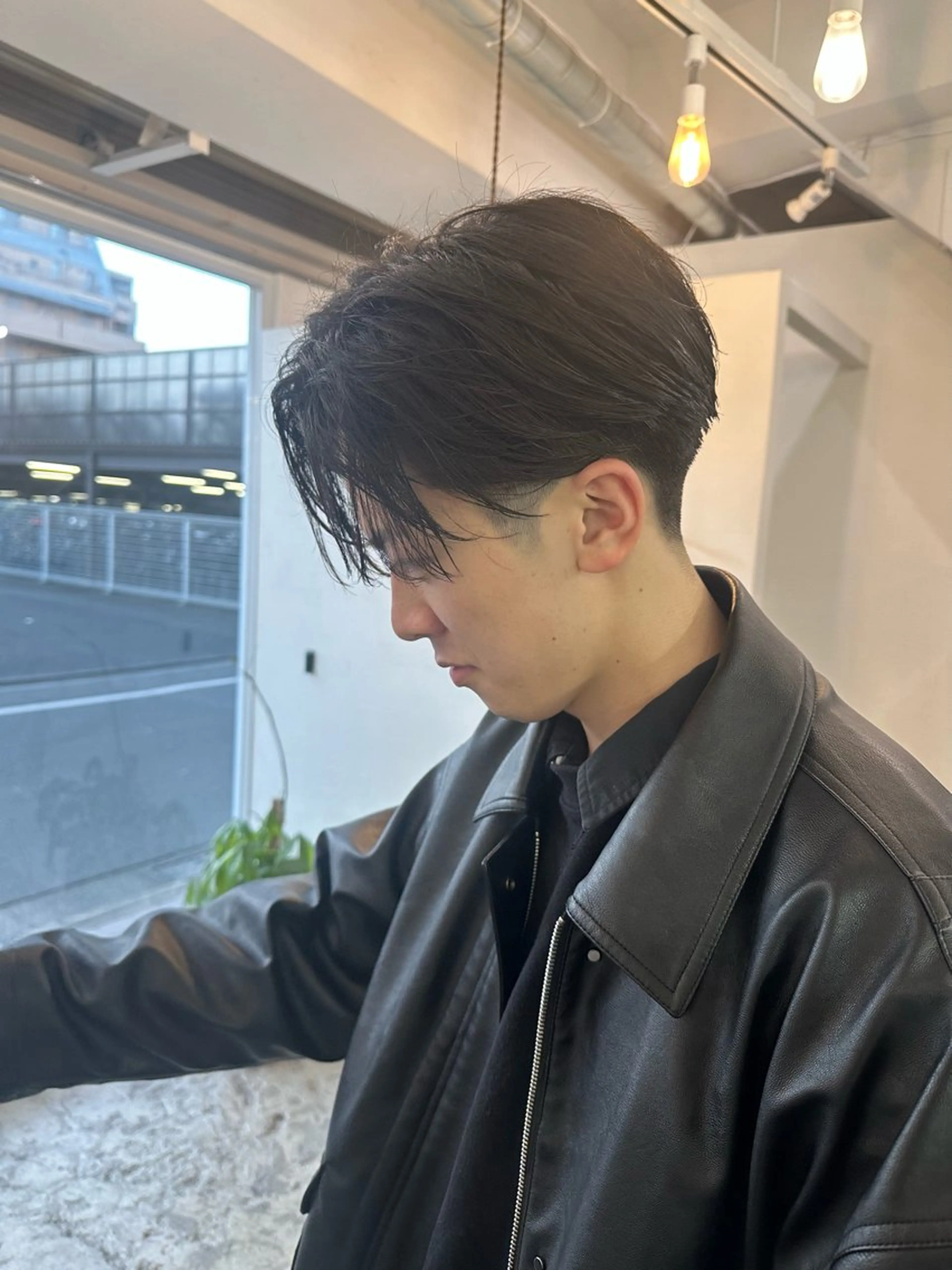 ショート メンズ カット 艶髪/縮毛矯正 特化　ヒトシのヘアスタイル