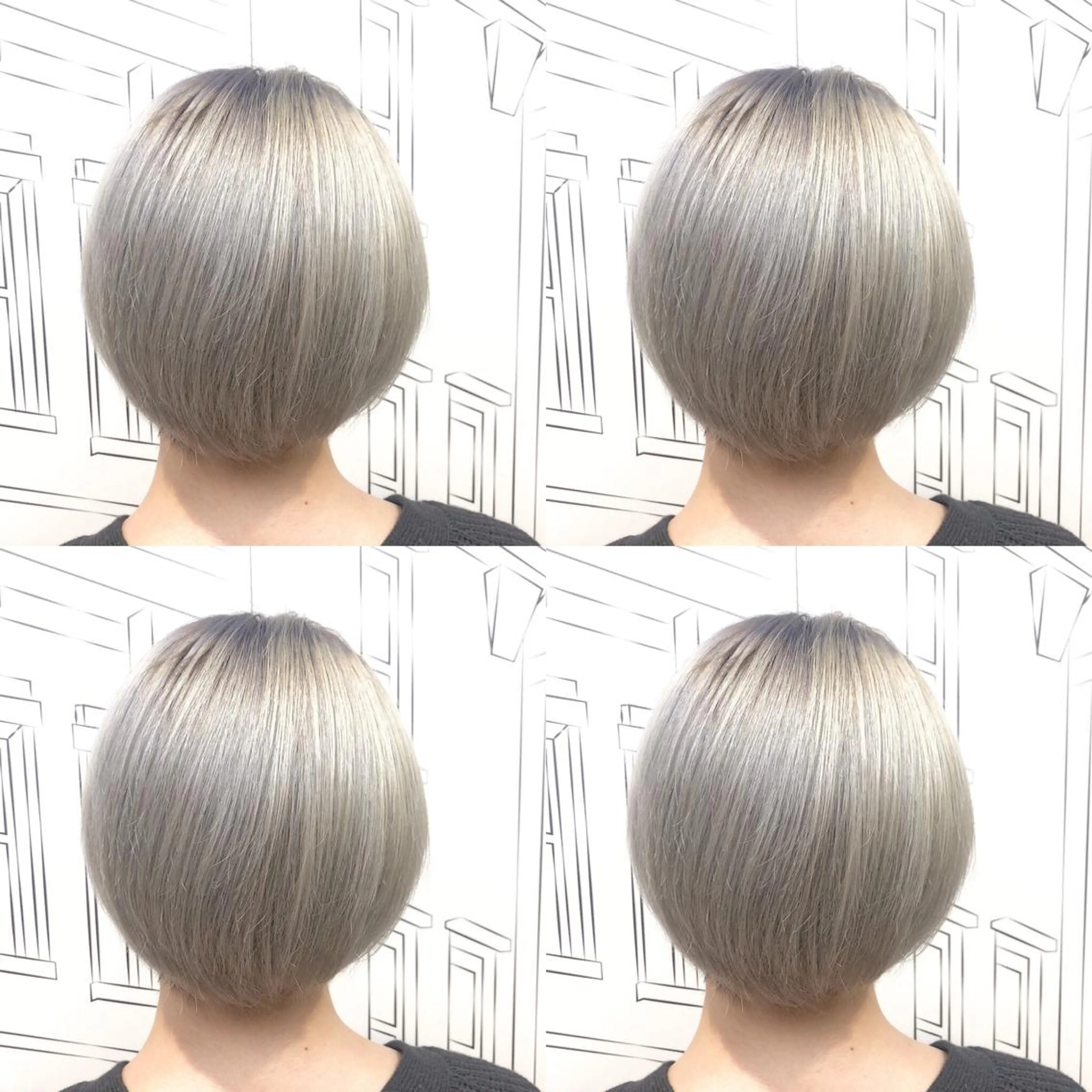 ショート カラー ブリーチ TOMOKA 艶髪/透明感カラーのヘアスタイル