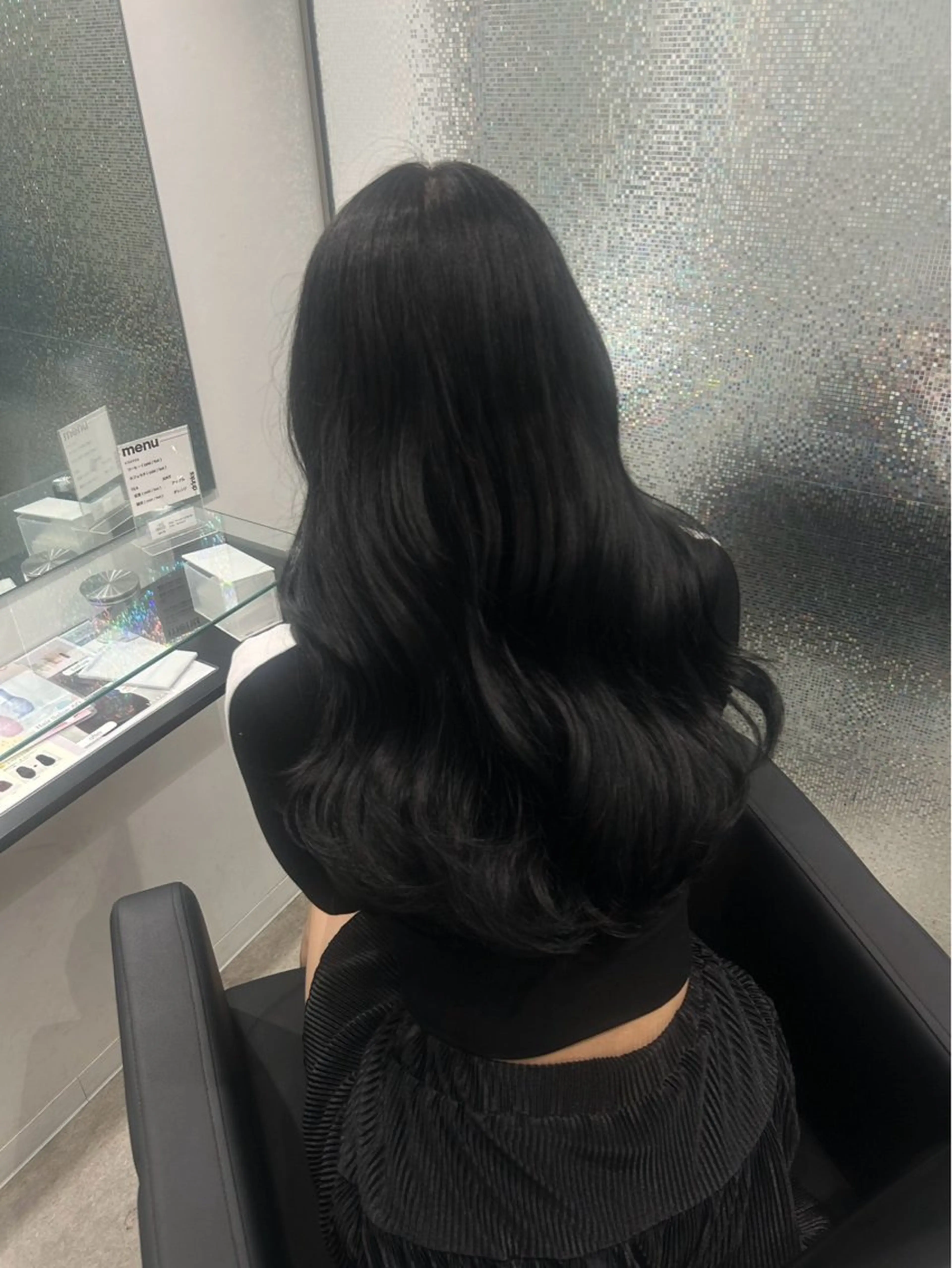 ロング カラー 透明感カラー グレージュ 似合わせスタイル☁️ 堀内志茉🍀のヘアスタイル