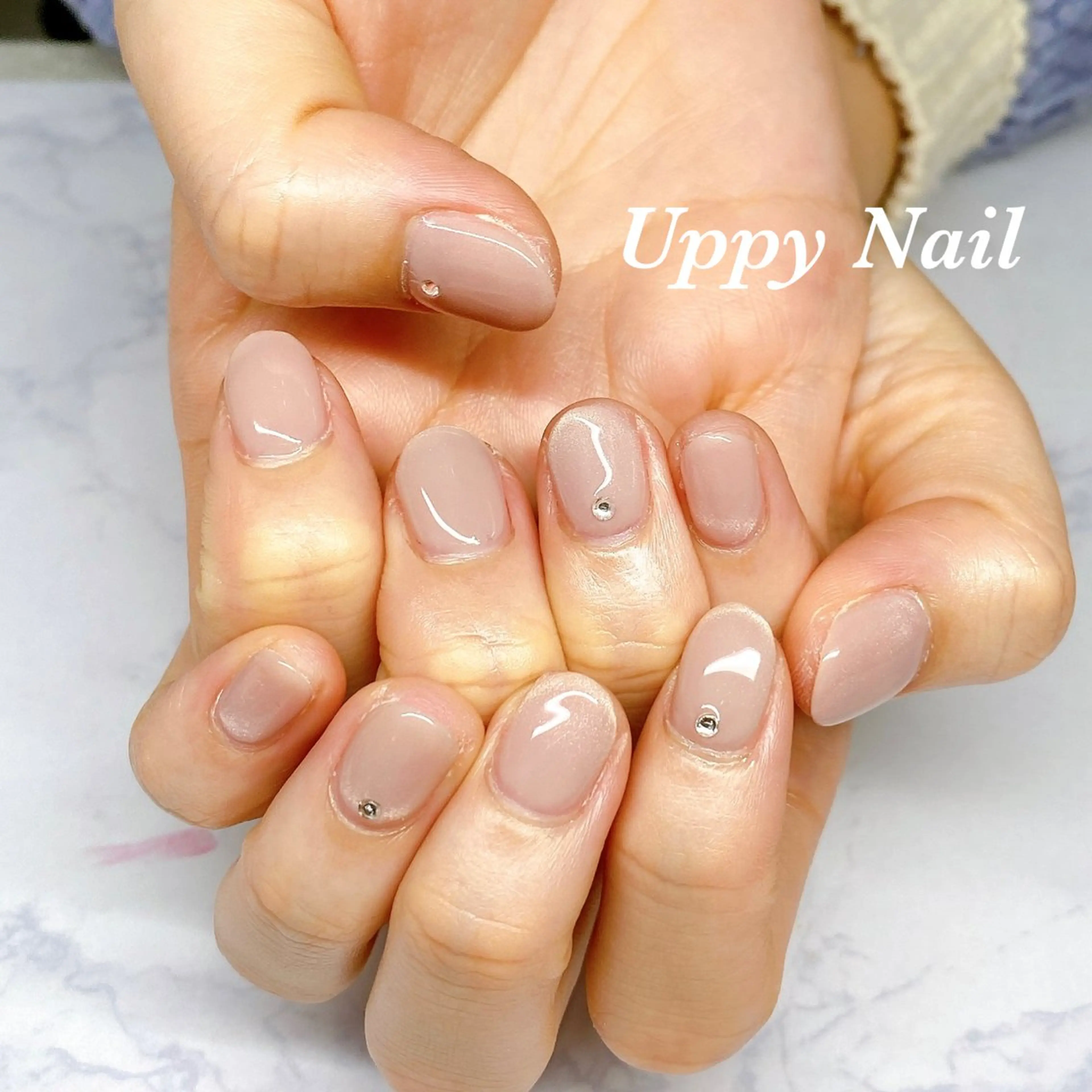 ネイル マグネットネイル ハンドネイル Uppy Nail ukyoのネイルデザイン