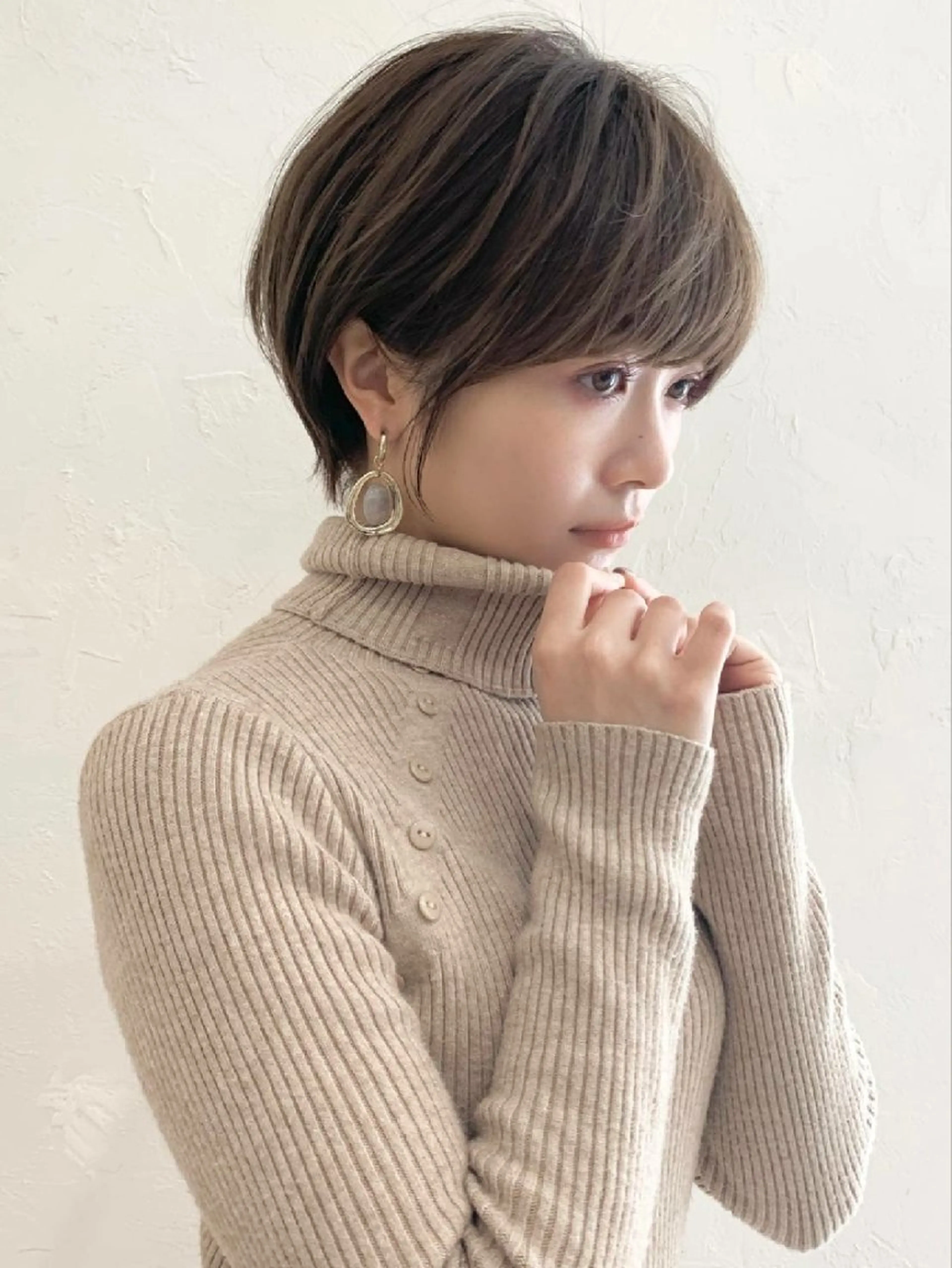 ショート 蘭 翔平のヘアスタイル