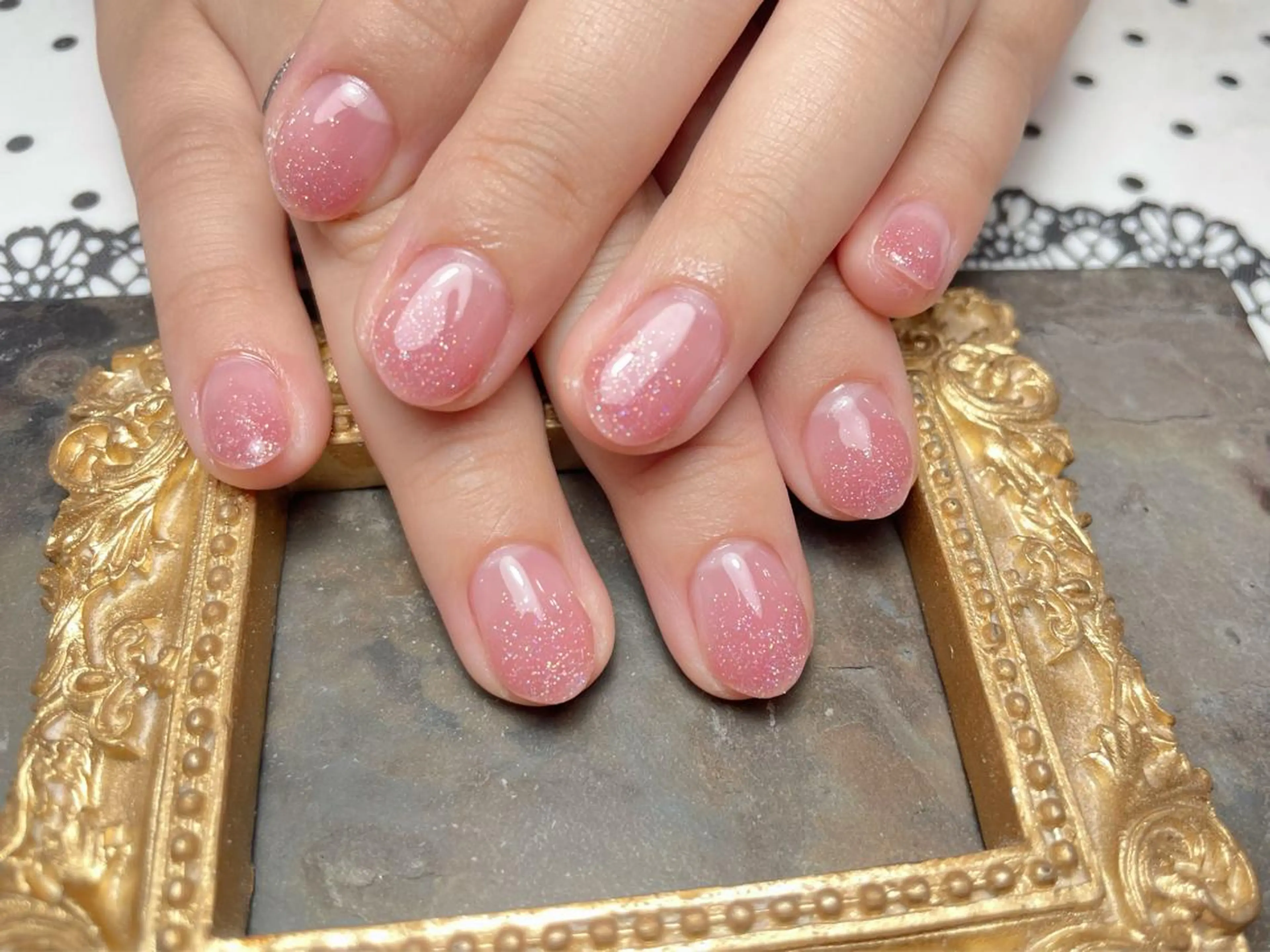 ネイル ハンドネイル マジック ミラーのネイルデザイン